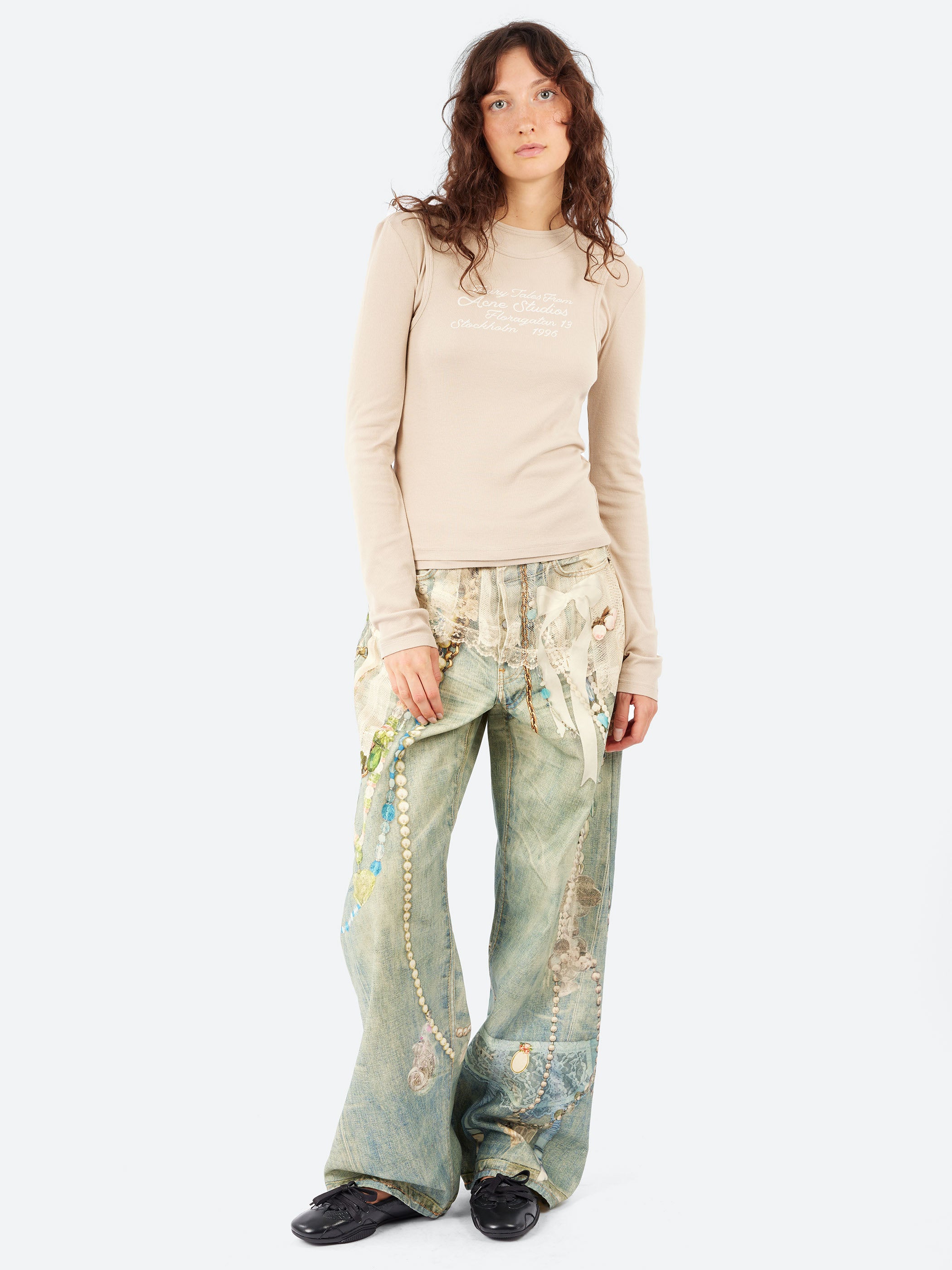 Layered Long-Sleeve T-Shirt