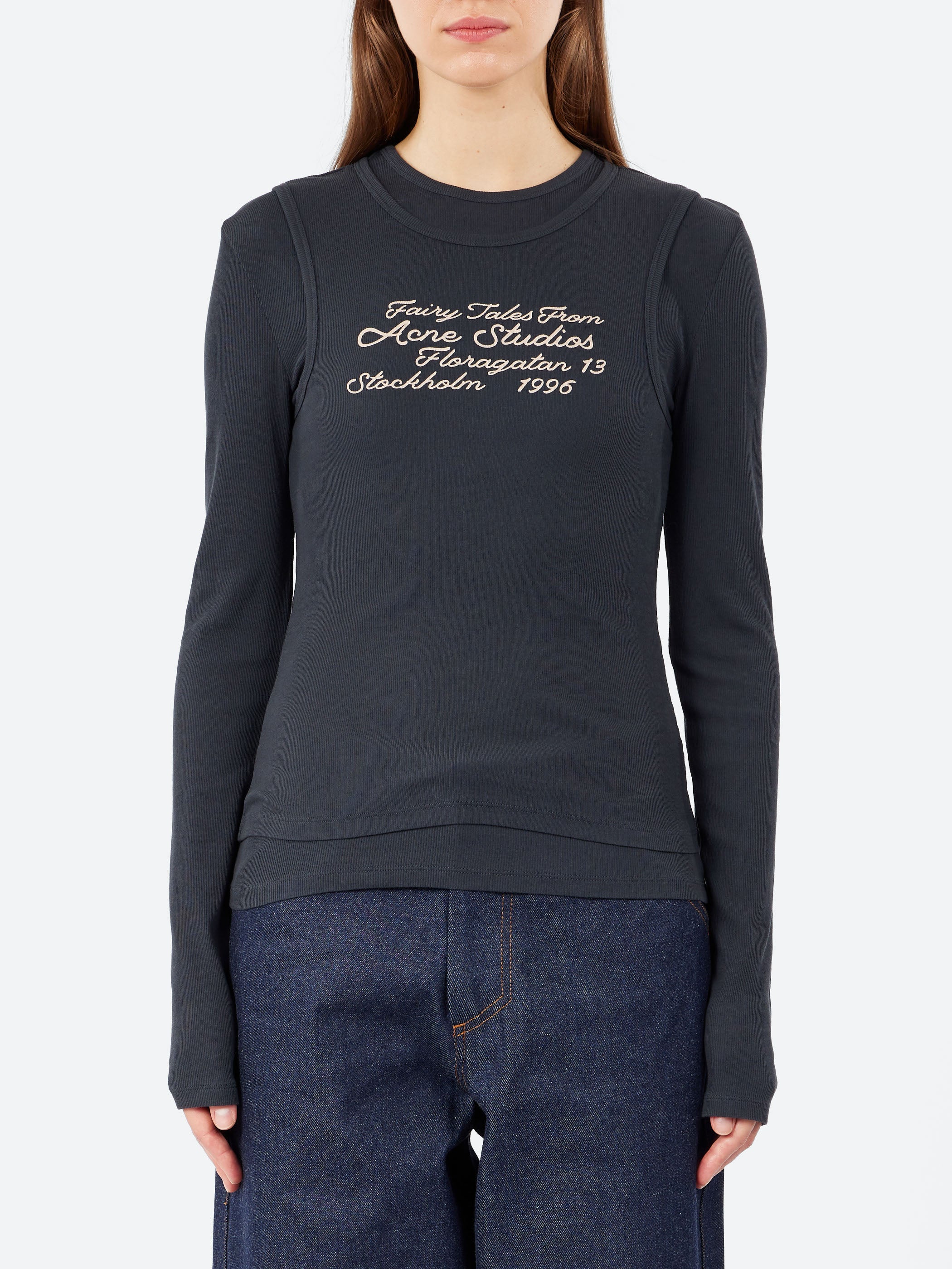 Layered Long-Sleeve T-Shirt