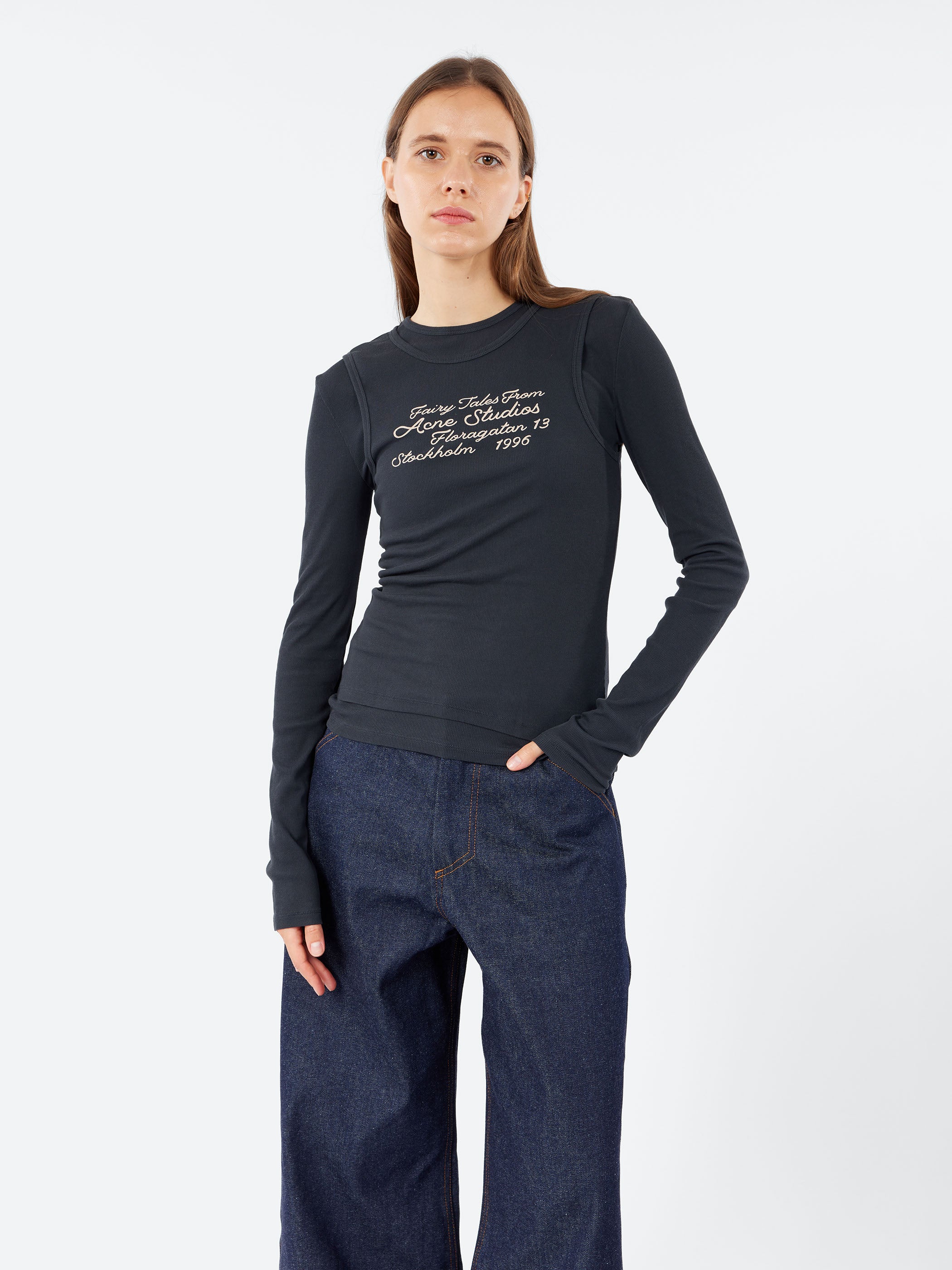 Layered Long-Sleeve T-Shirt