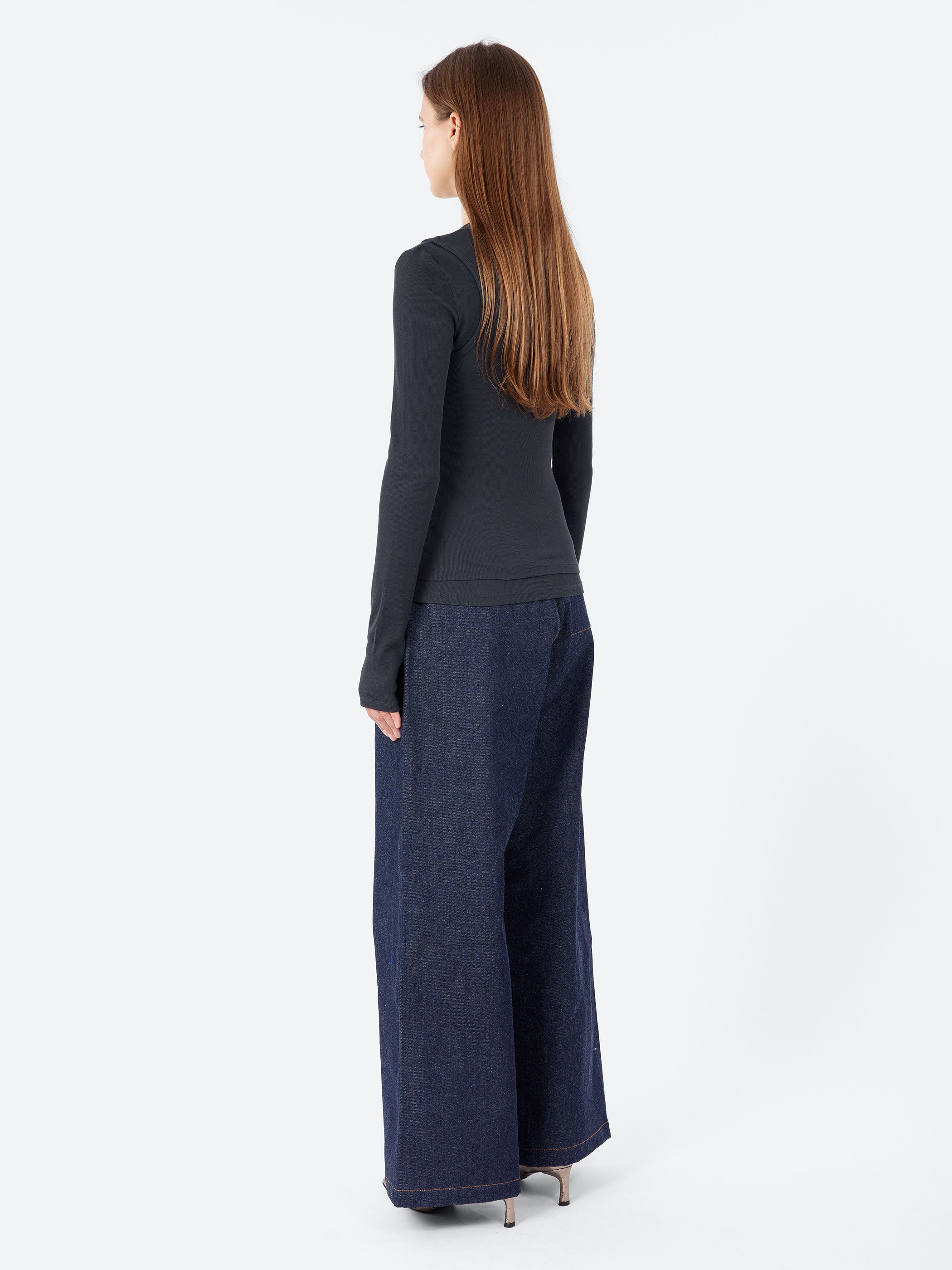 Layered Long-Sleeve T-Shirt