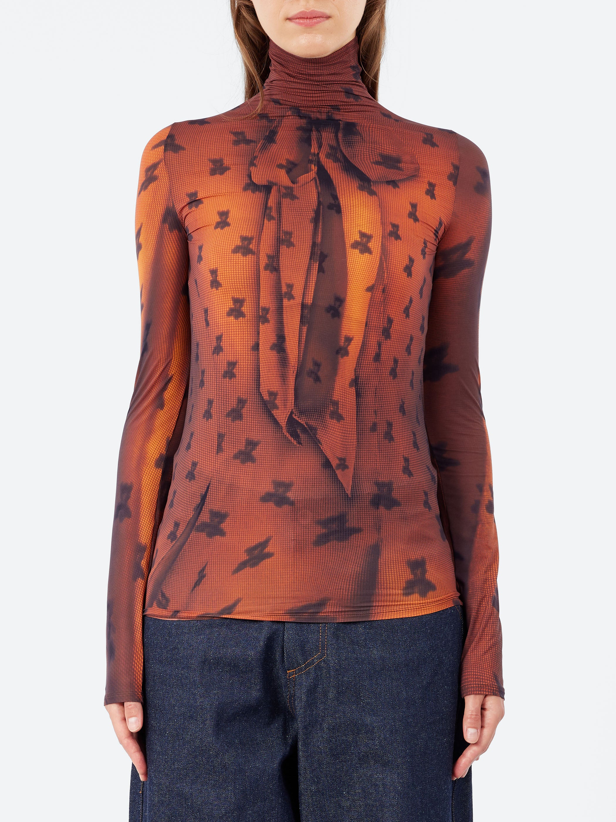 Fitted Print T-Shirt