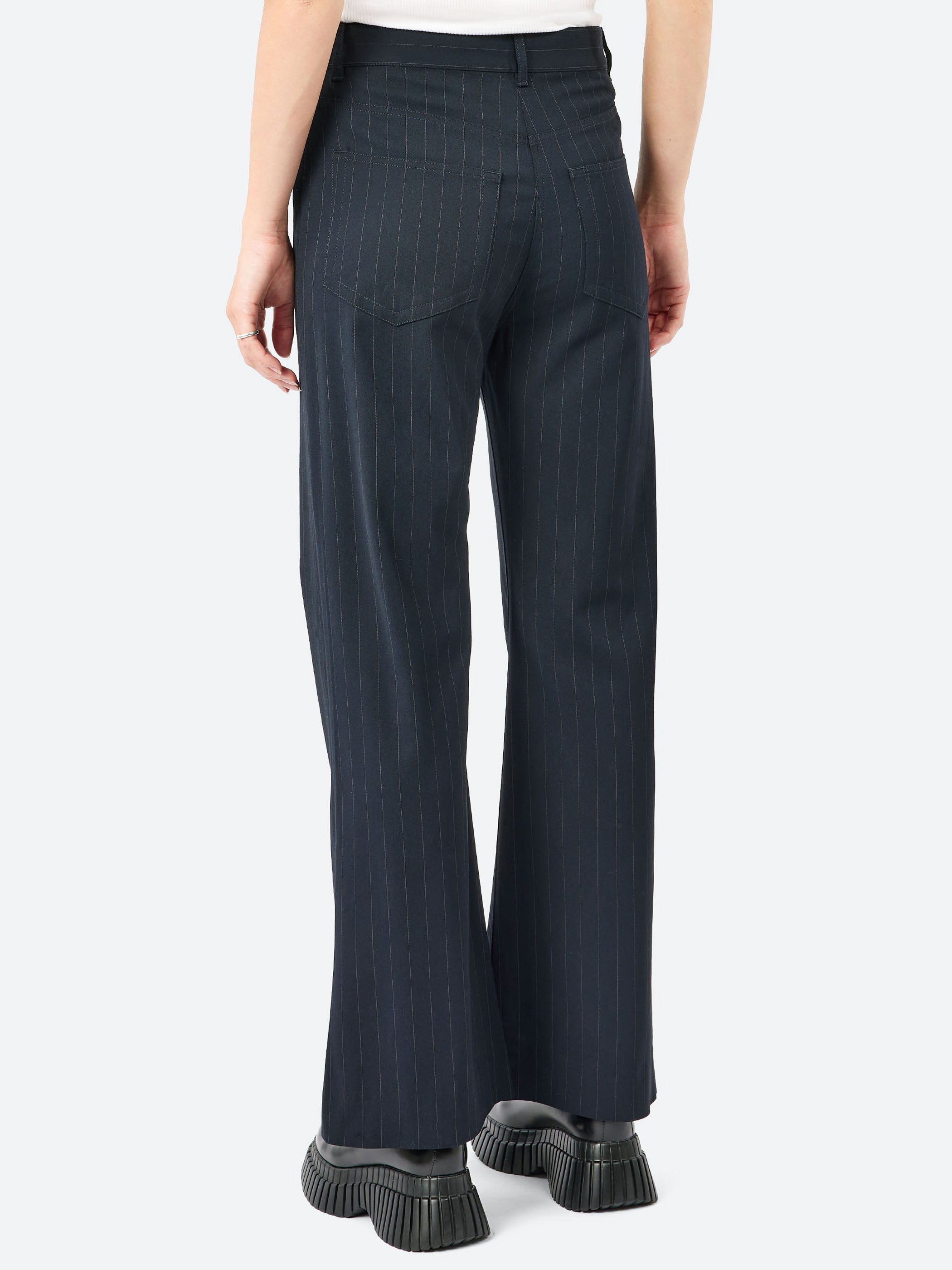 Pinstripe Trousers