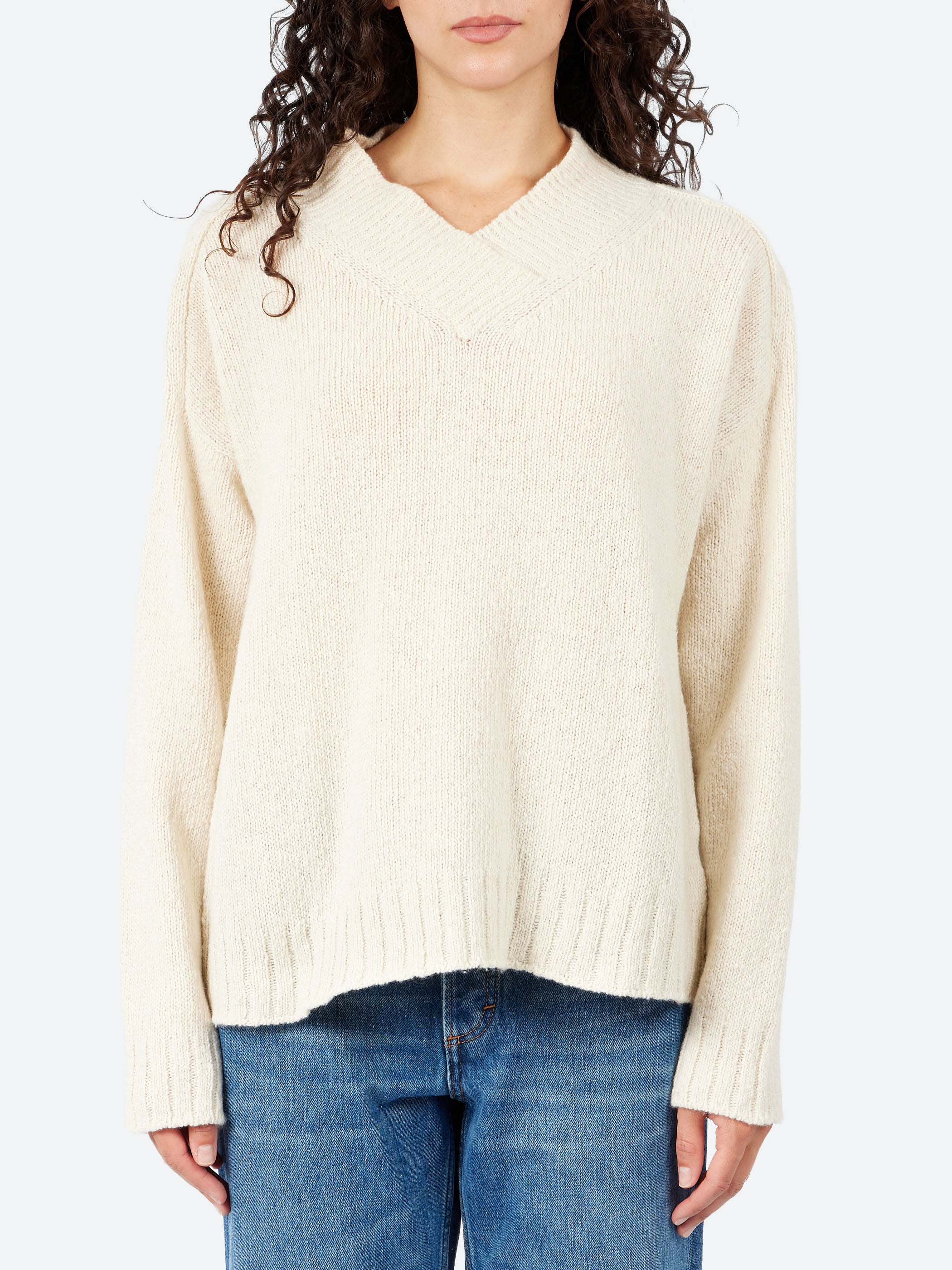 2577 V Neck Pullover