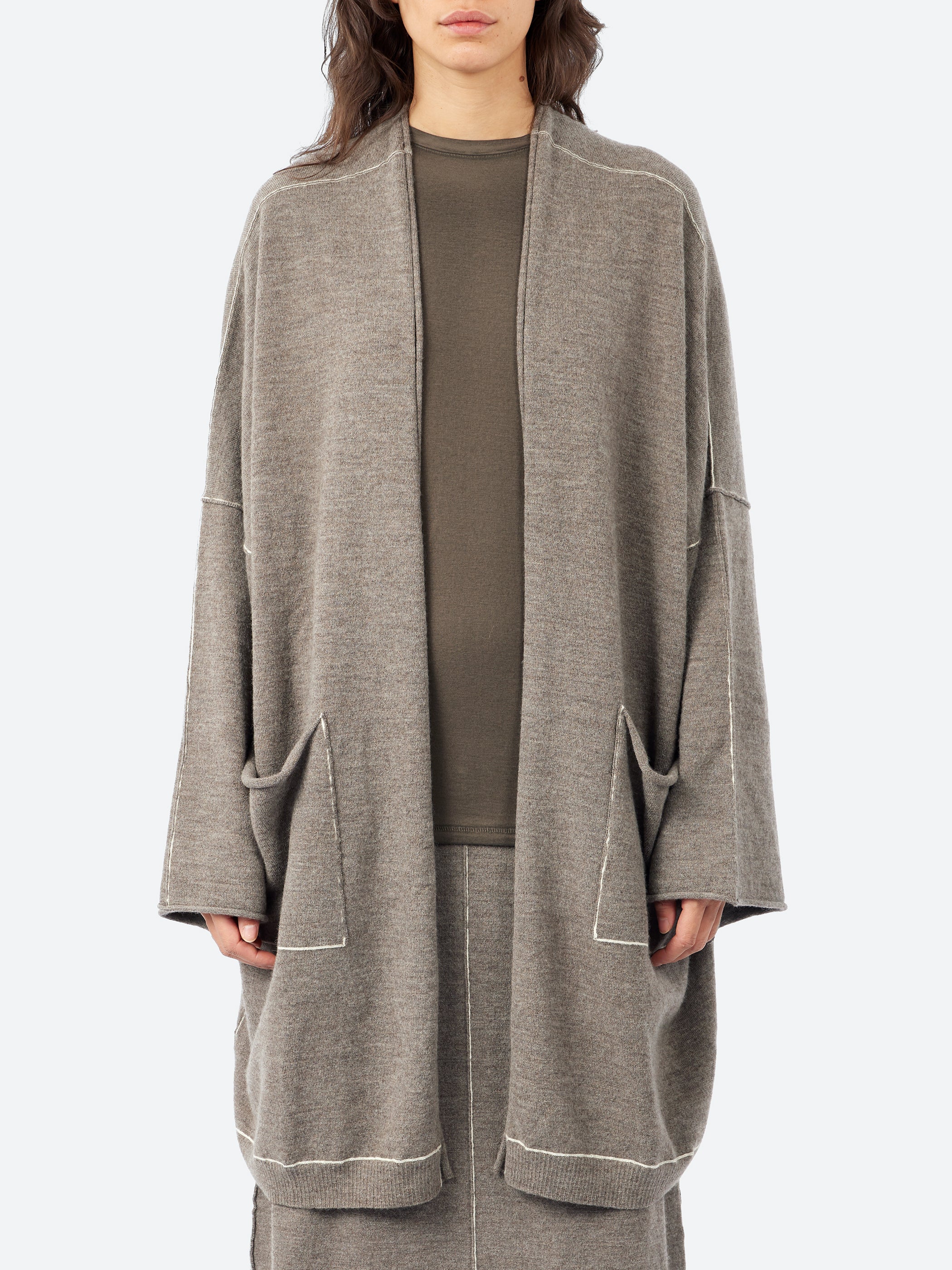 Stitch Wide Cardigan