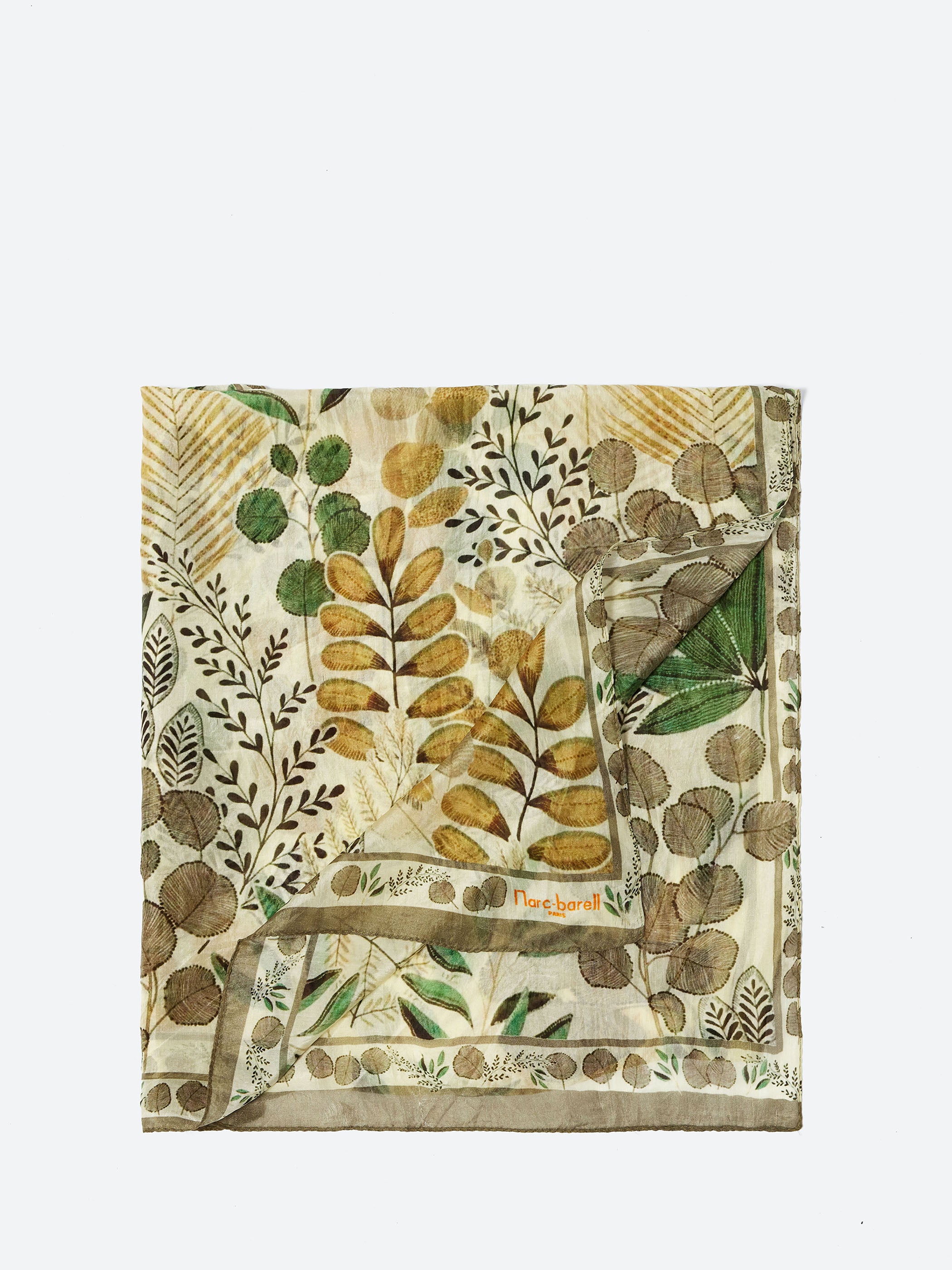 Foliage Print Scarf