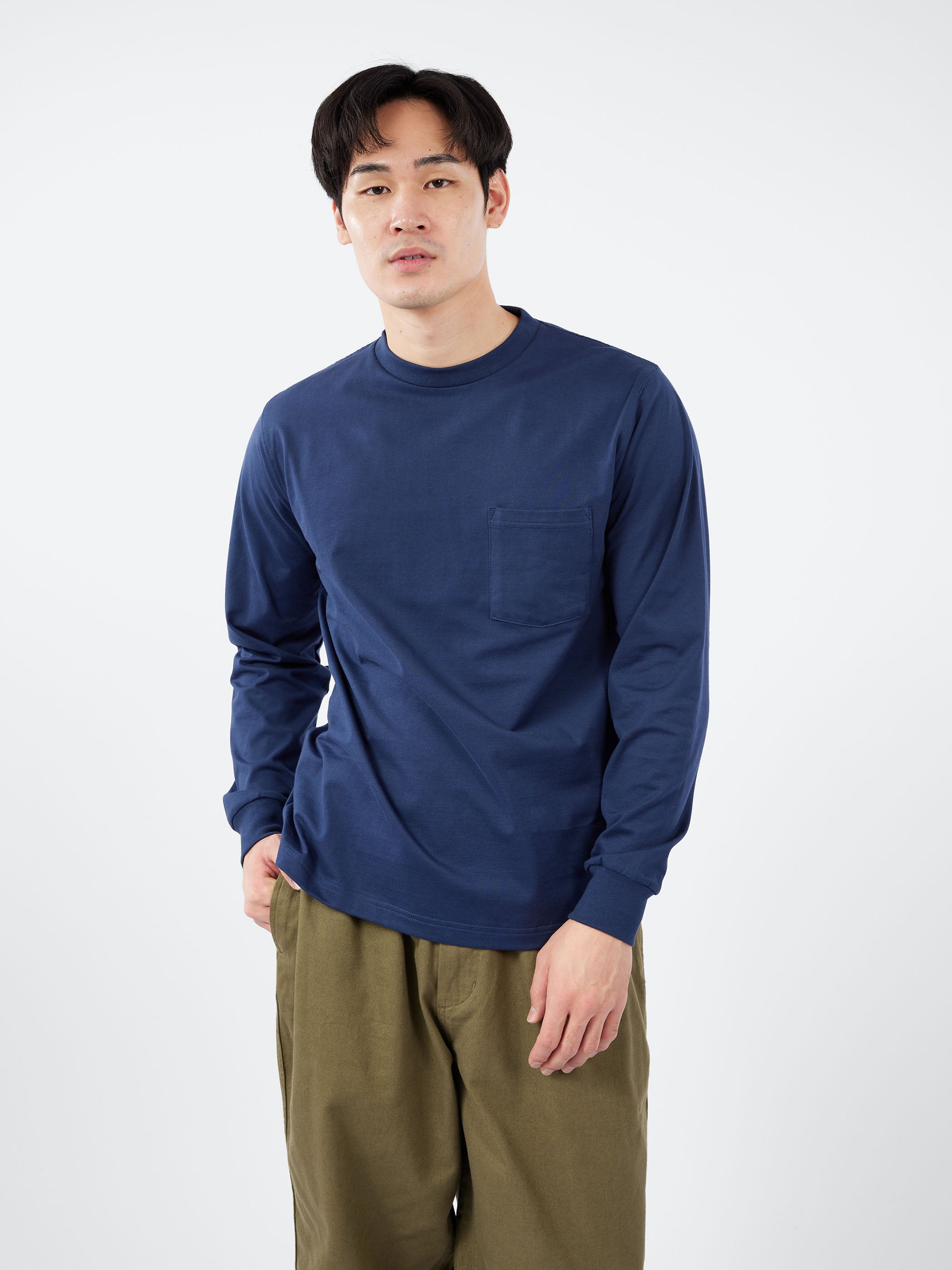 Long Sleeve Pocket Tee
