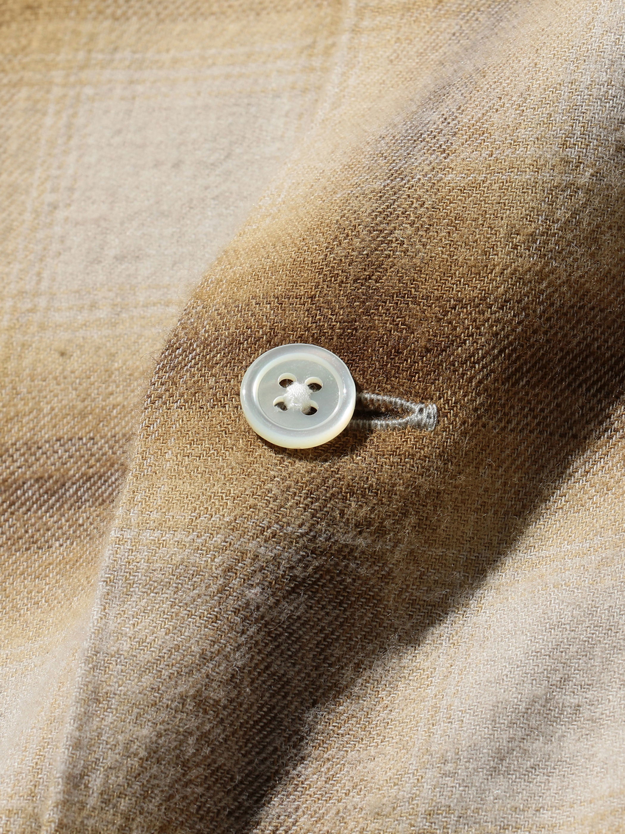 Open Collar Ombre Shirt