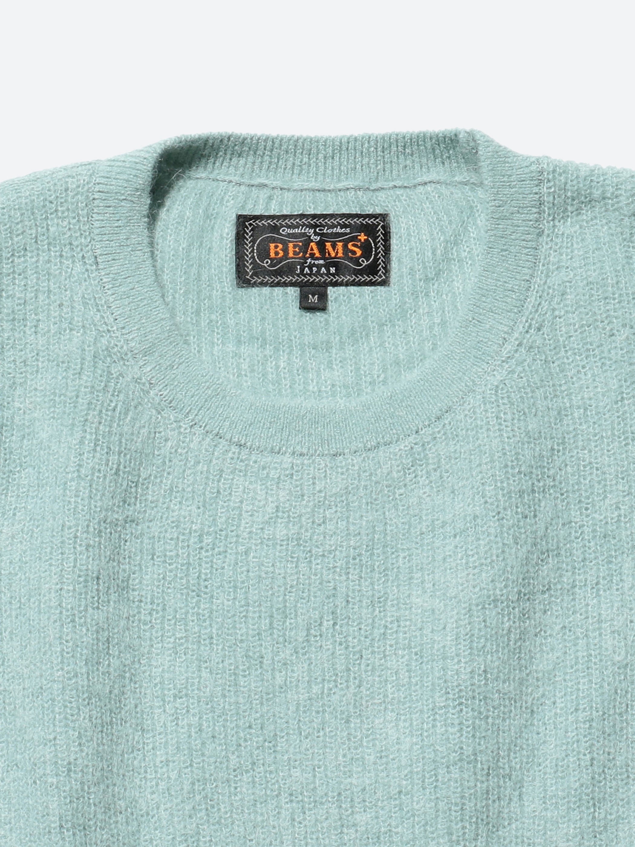 Crew Garter Stitch 7G Sweater