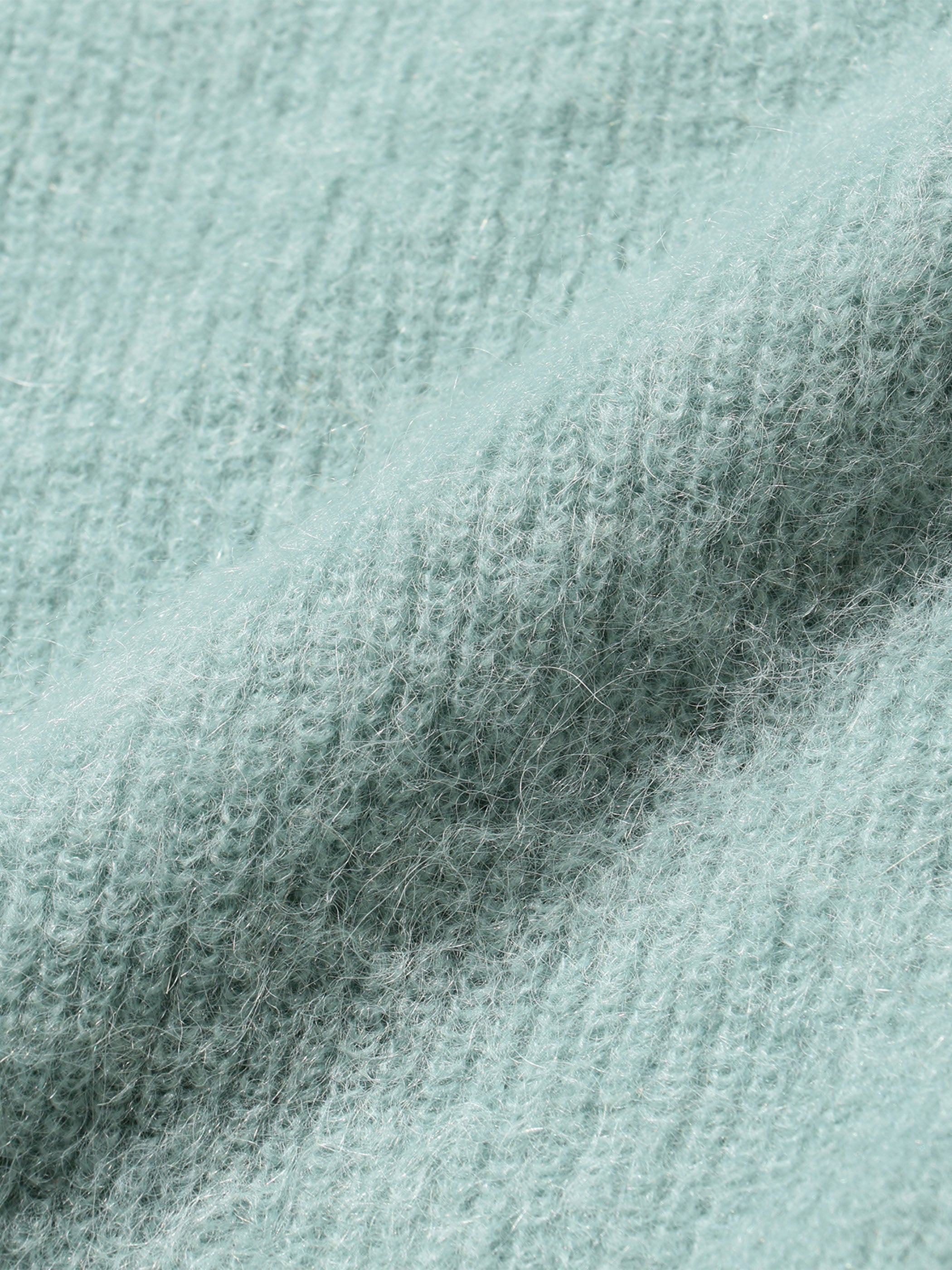 Crew Garter Stitch 7G Sweater