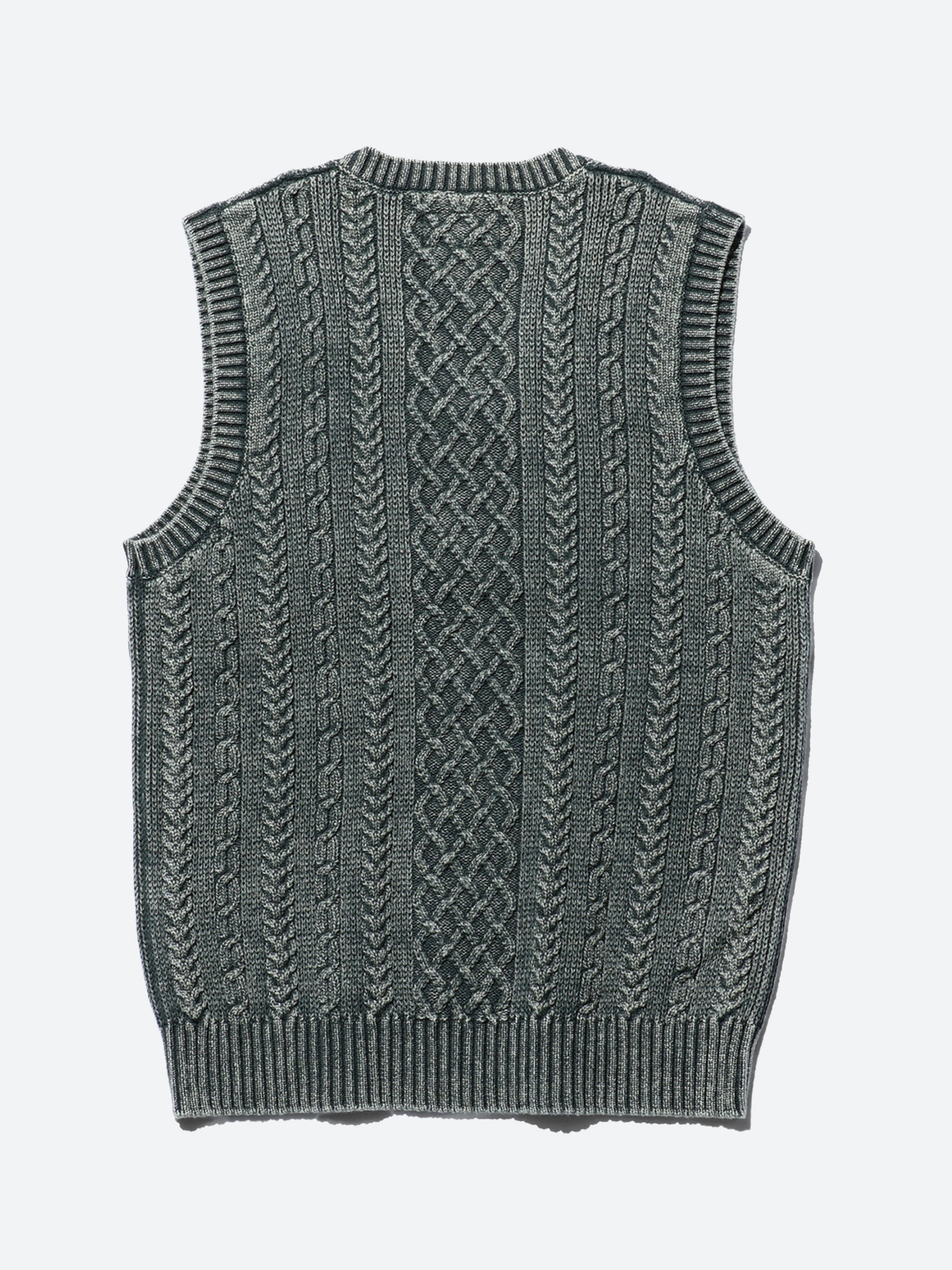 Aran Knit Vest