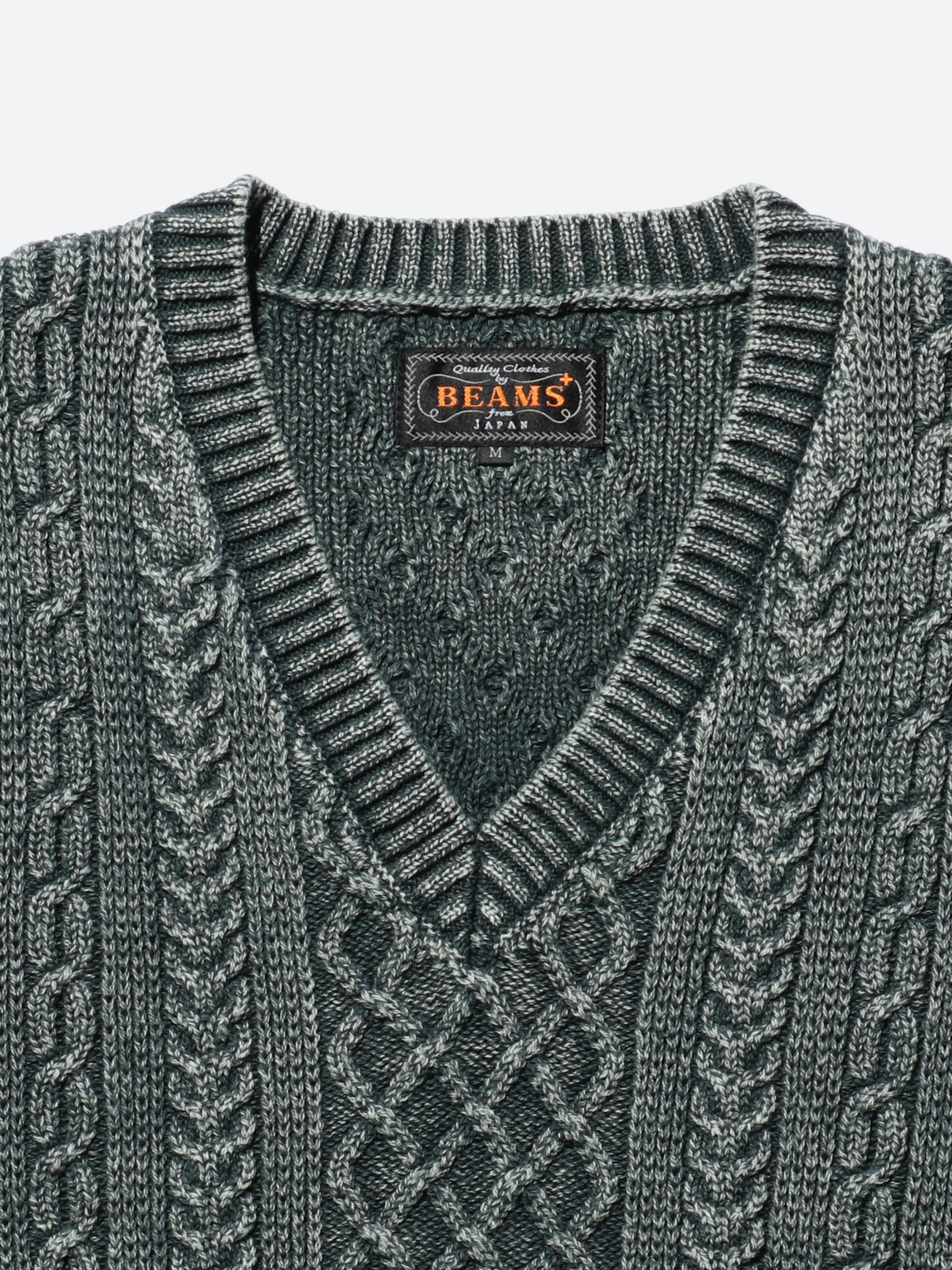 Aran Knit Vest