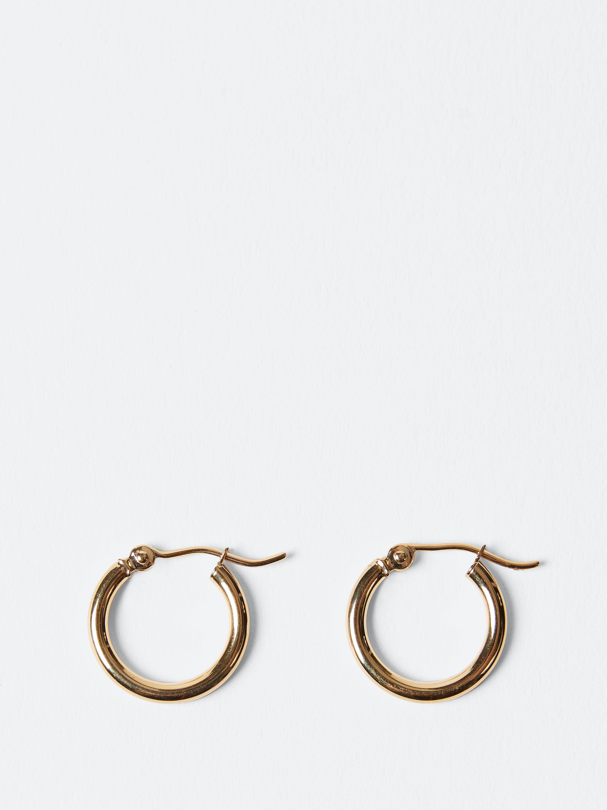 Small Gold Hoop Earrings