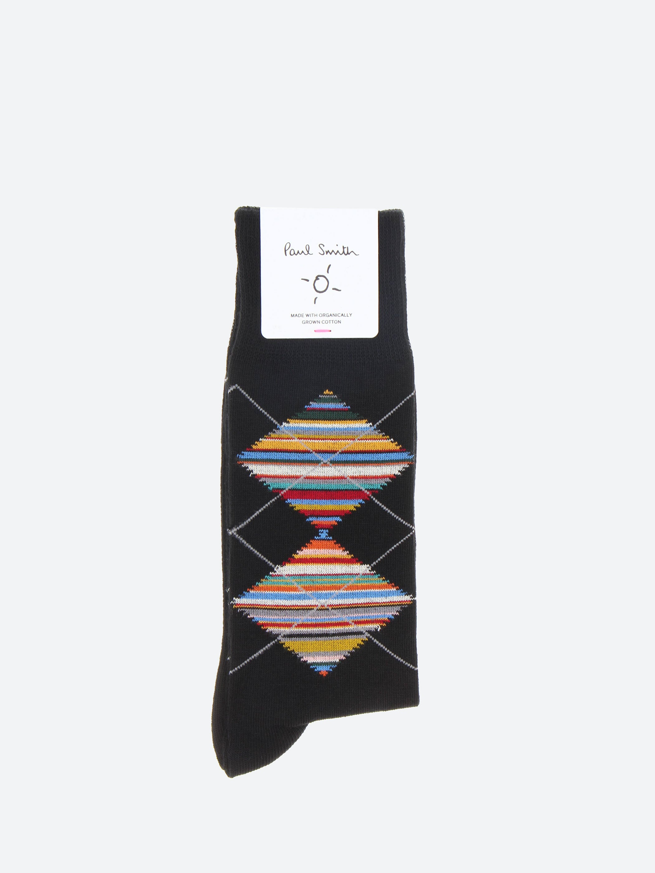 Signature Stripe Argyle Socks