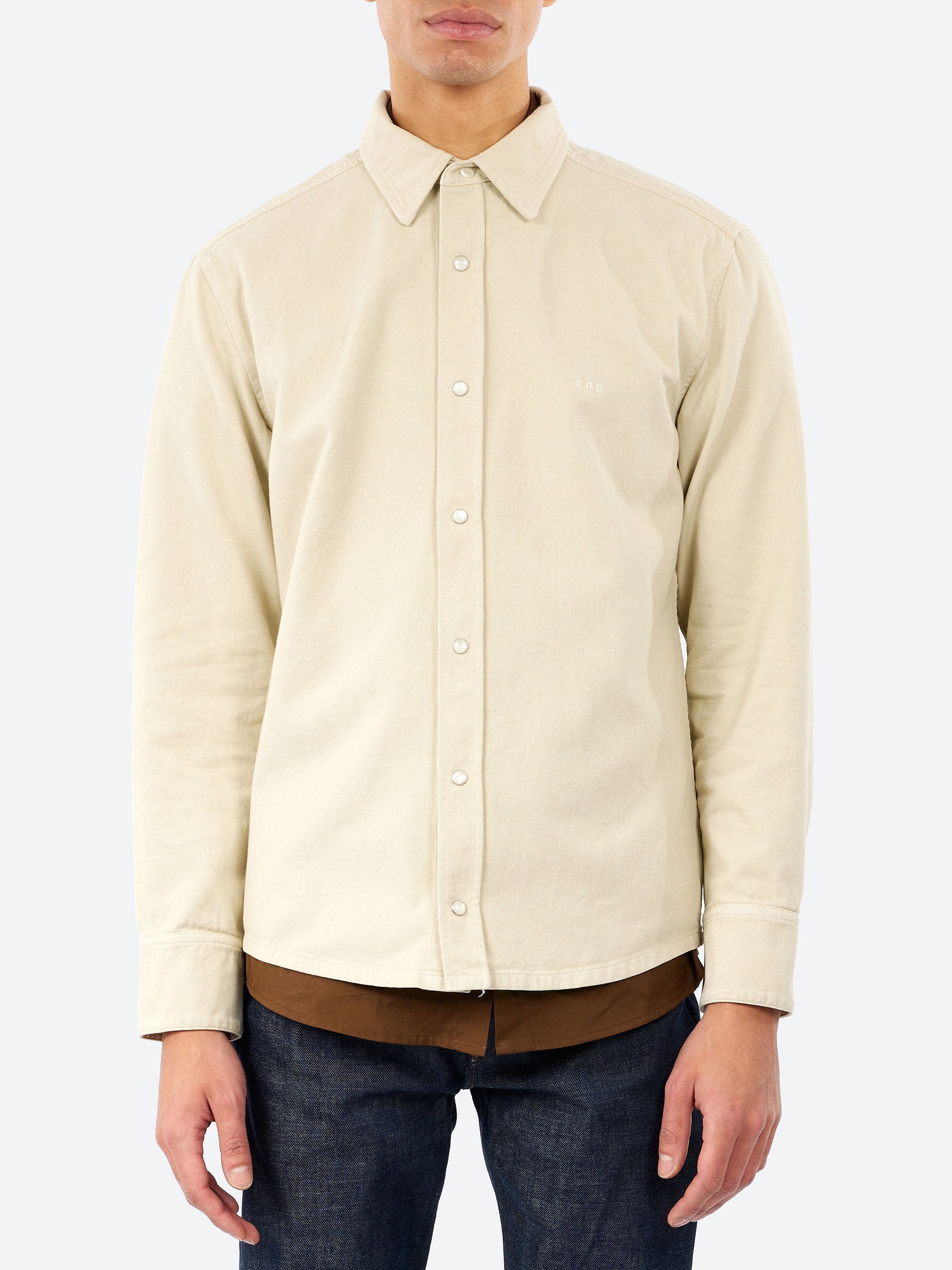 Embroidered Overshirt