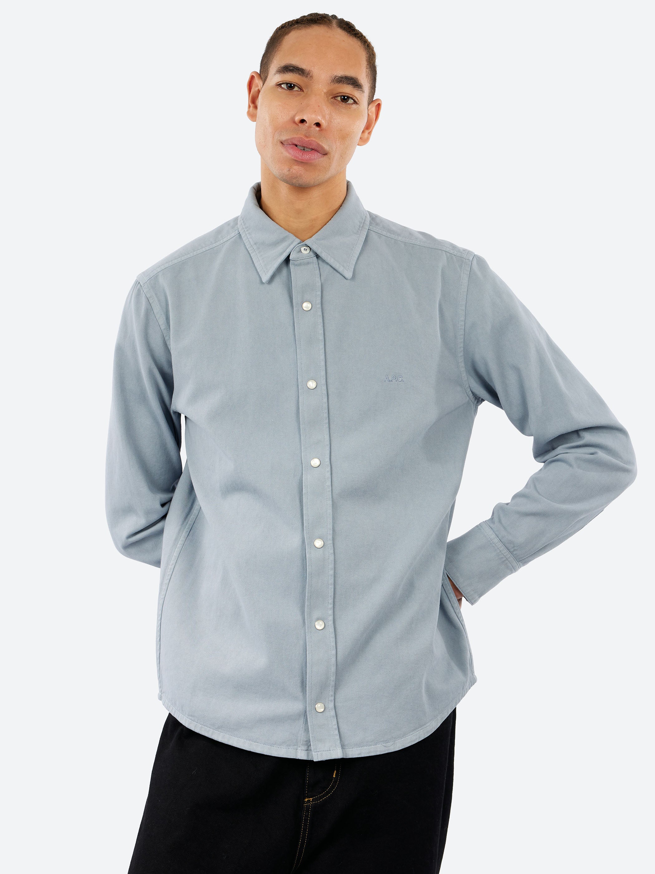 Embroidered Overshirt