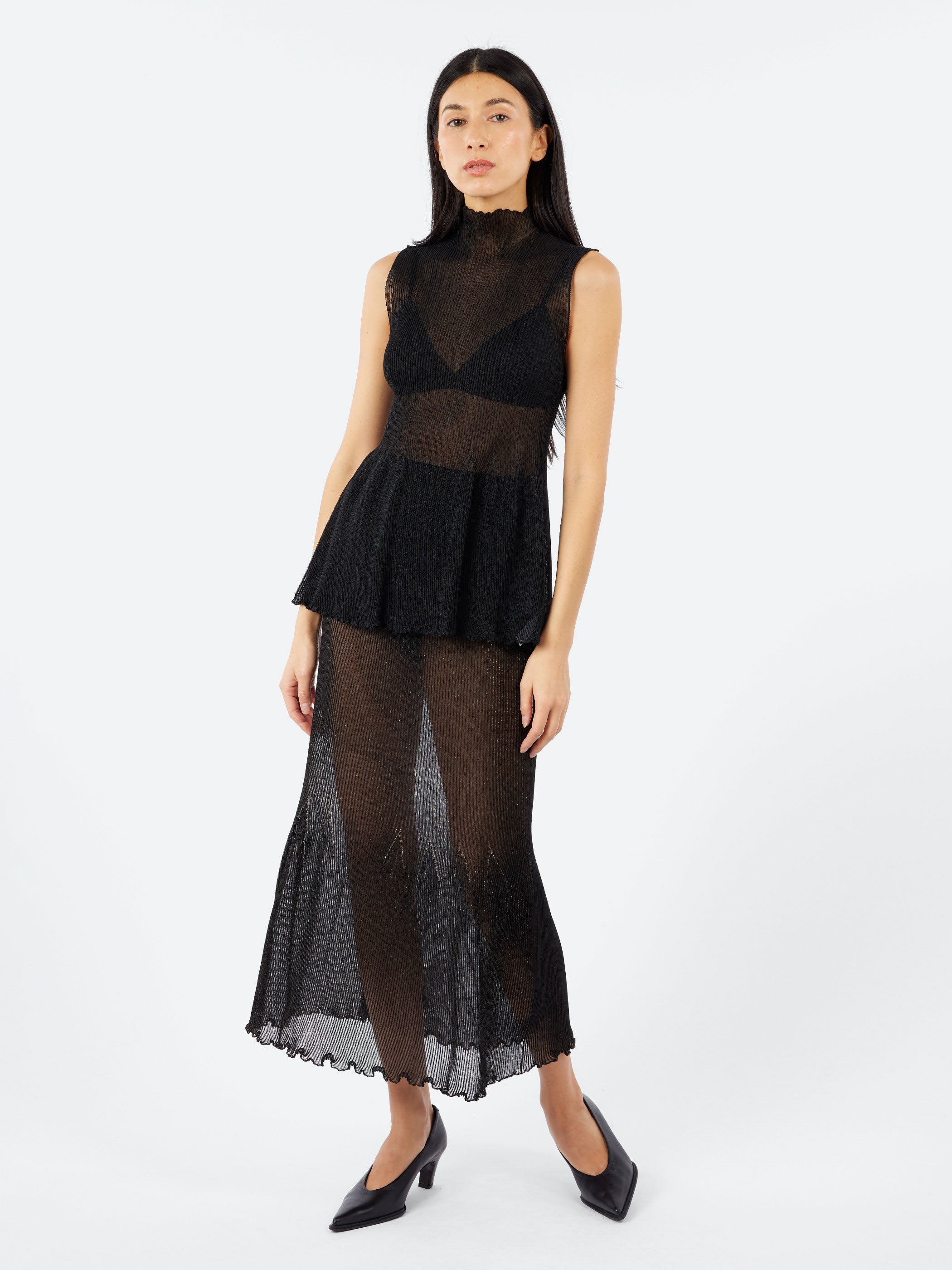 Hypha Lucent Glitter Skirt