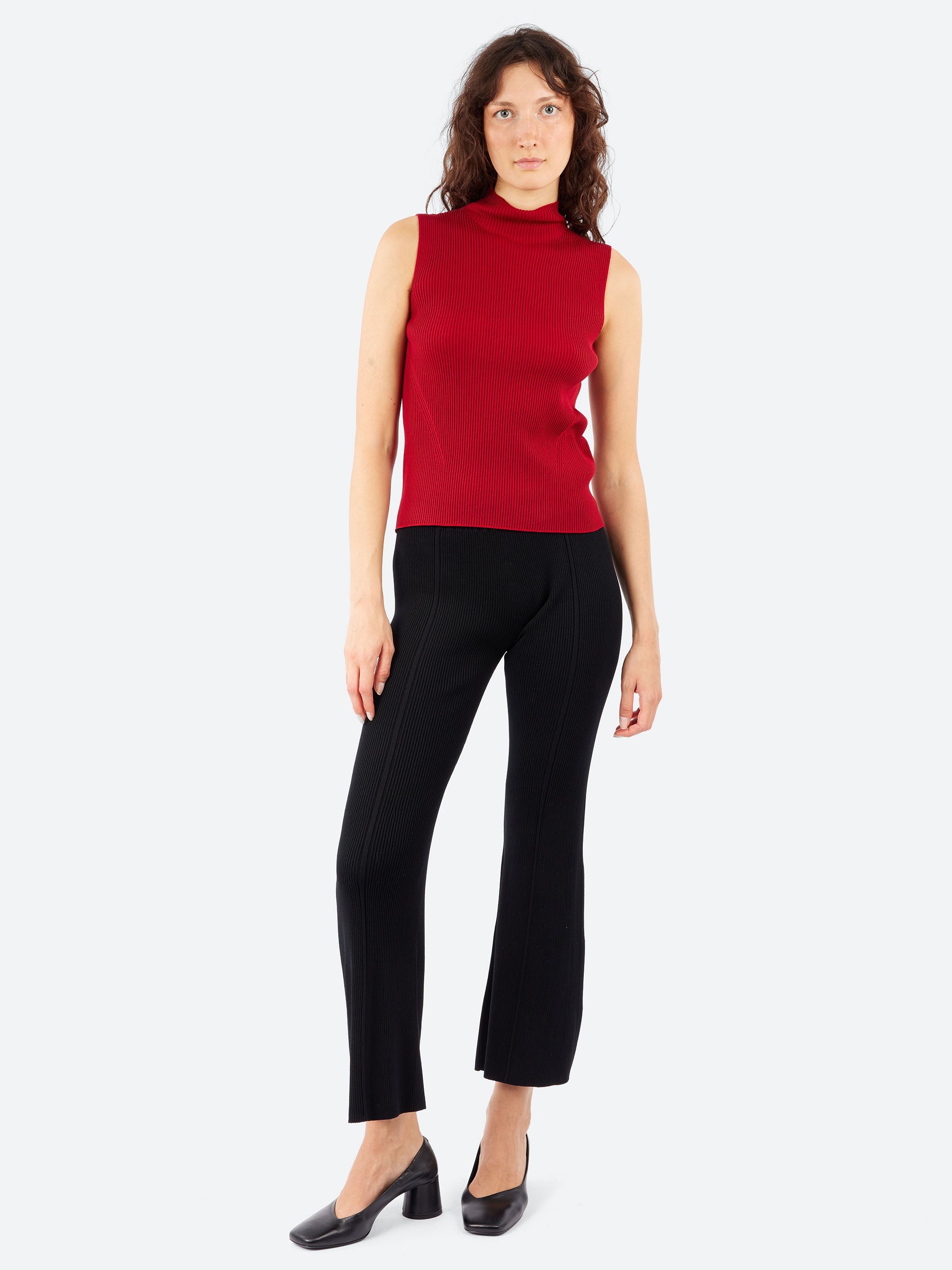 Soft Portrait Flare Pants