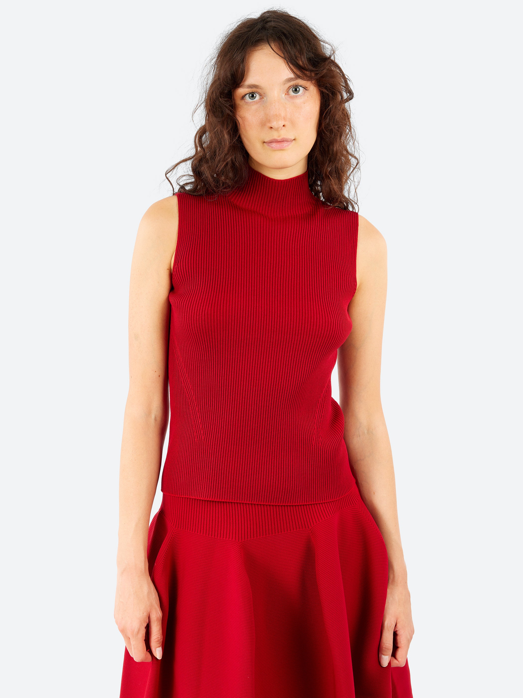 Portrait Sleeveless Top