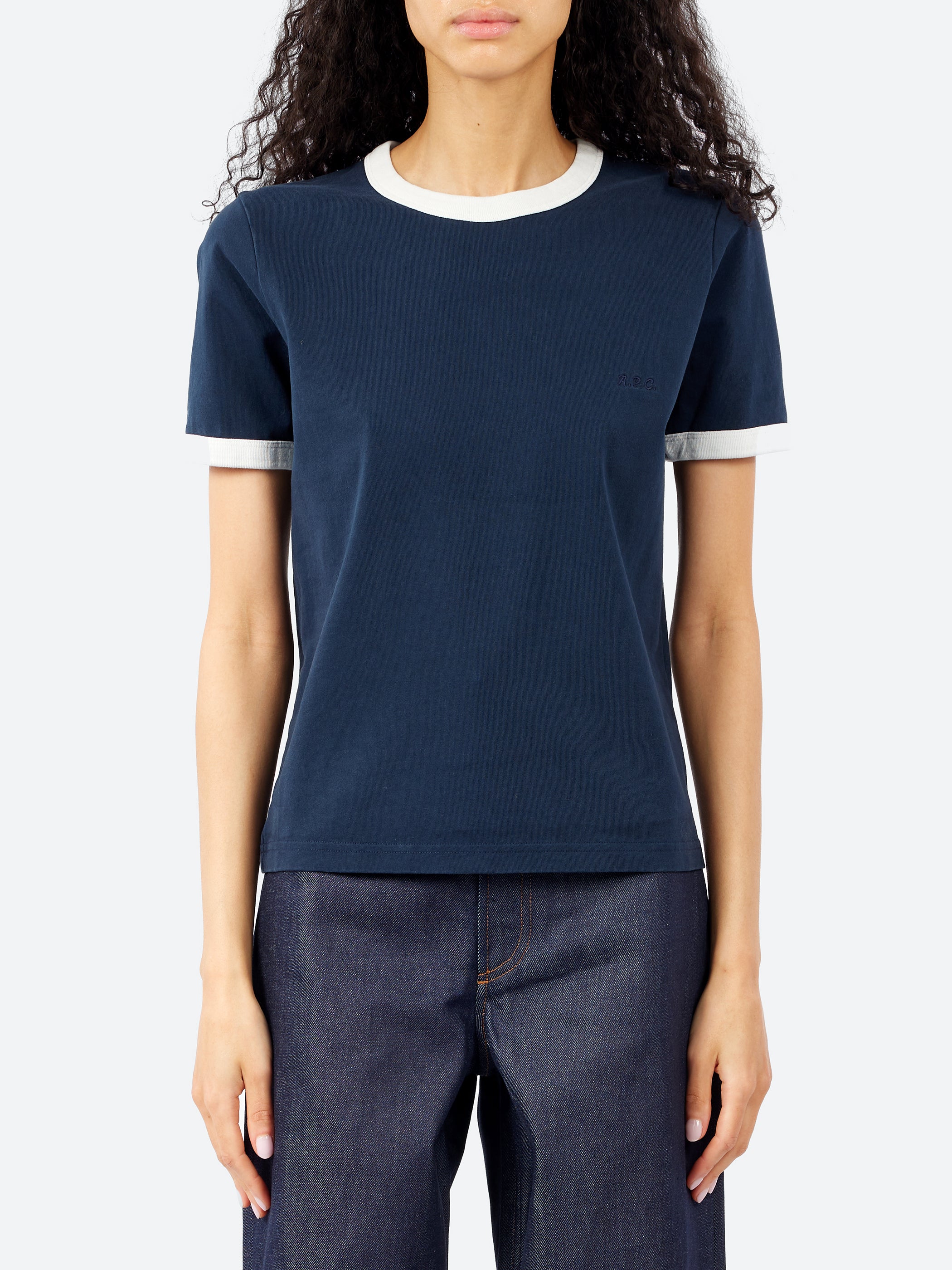 Ringer Crop T-Shirt