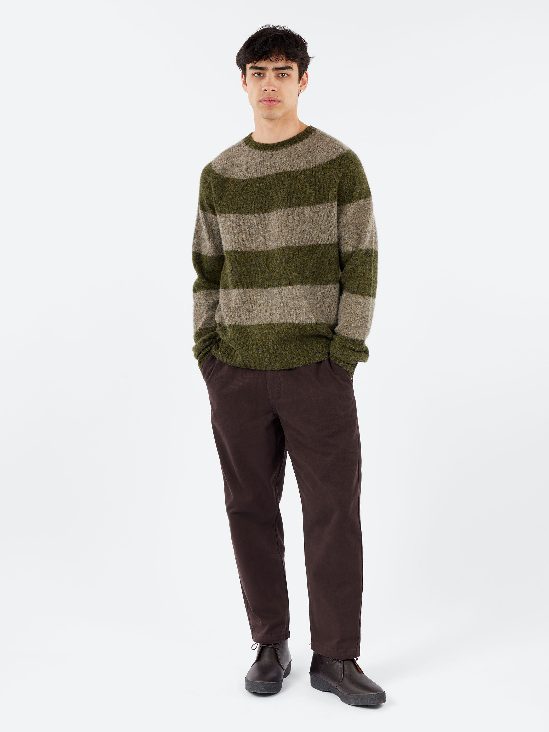 Suedehead Stripe Knit