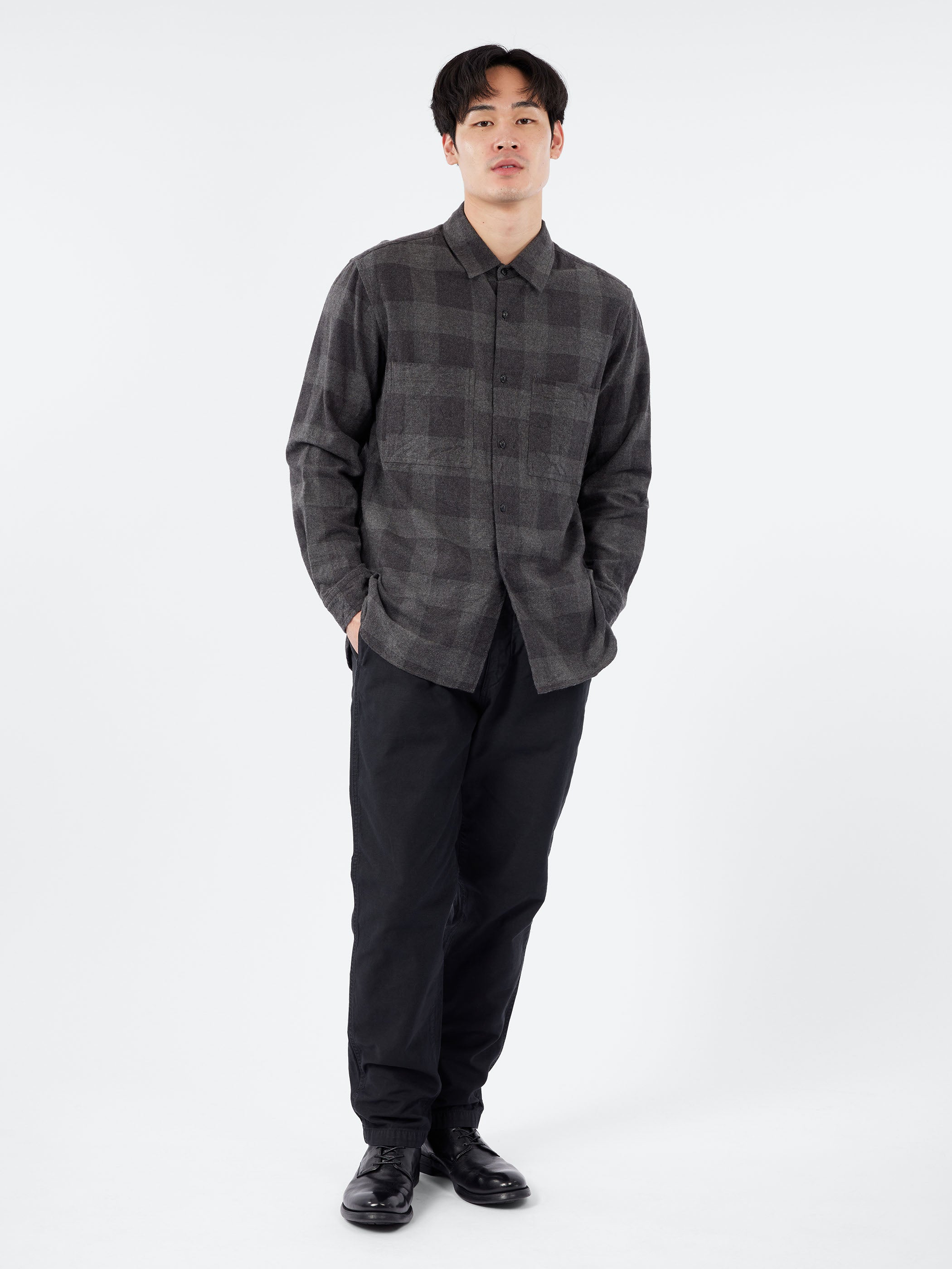 Flannel Check CPO Type Shirt