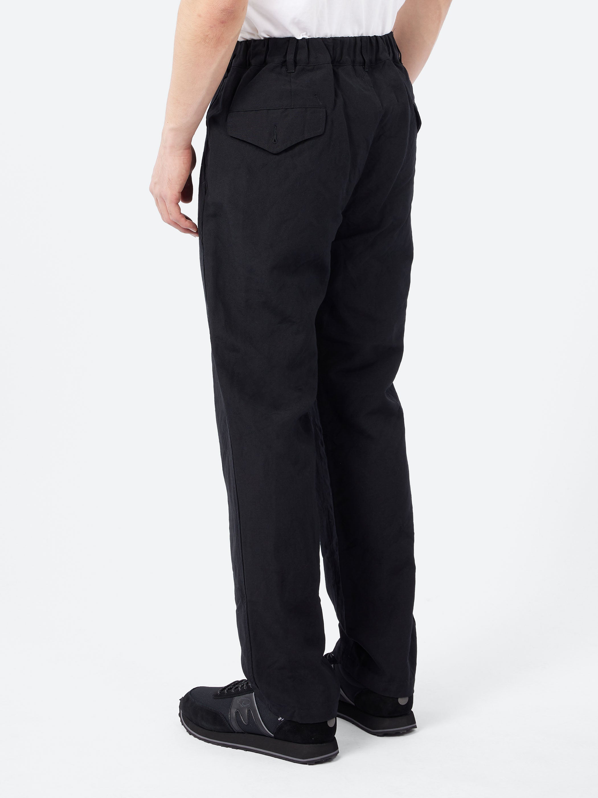 High Density Oxford Peg Top One-Tuck Pants