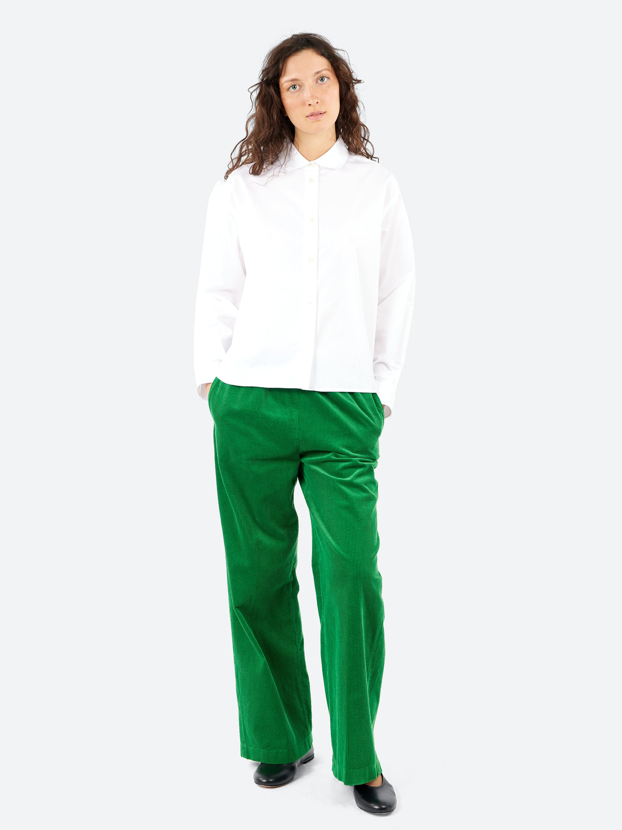 Cotton Poplin Boxy Shirt