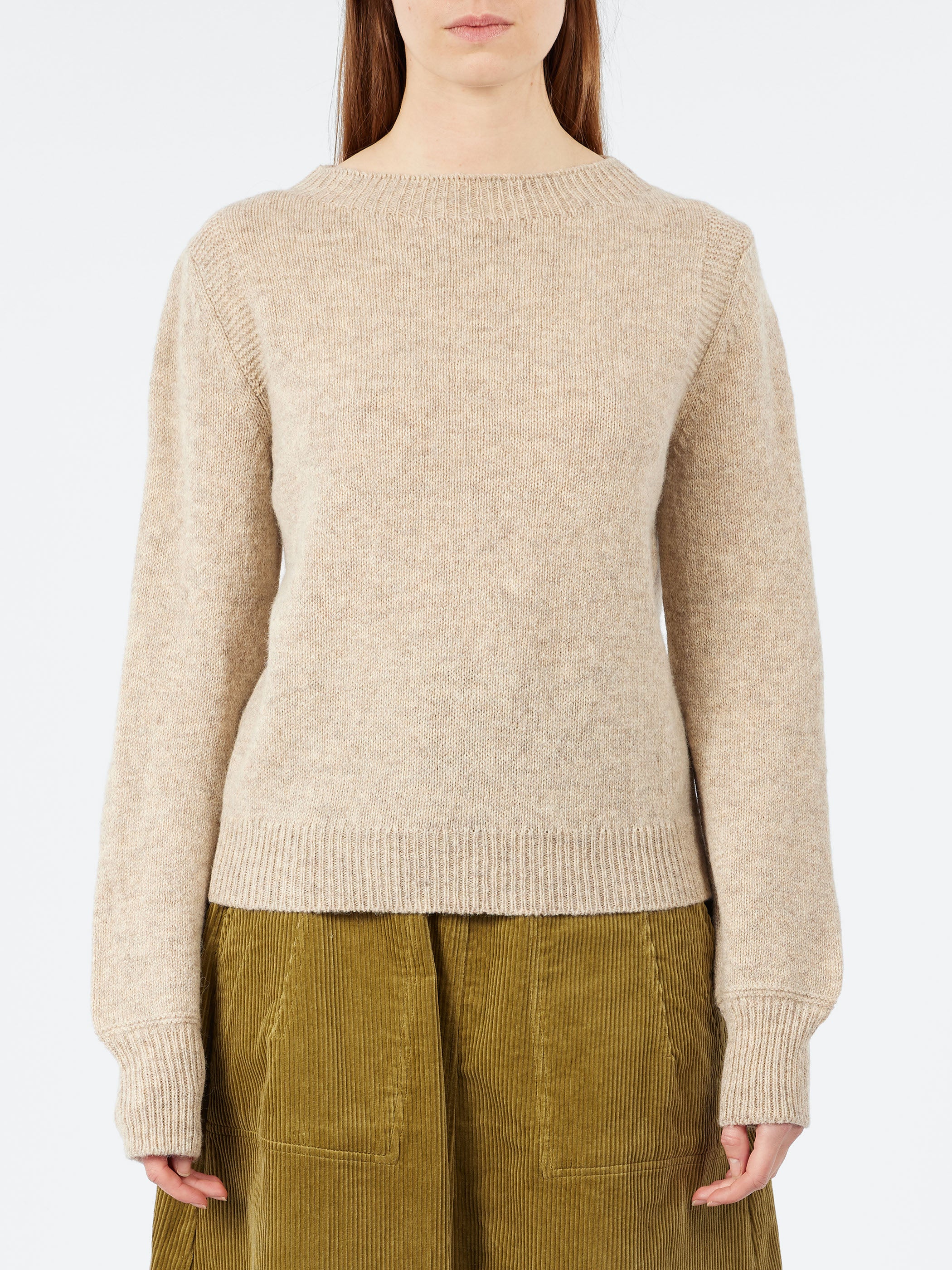 Heathery Wool Sweater