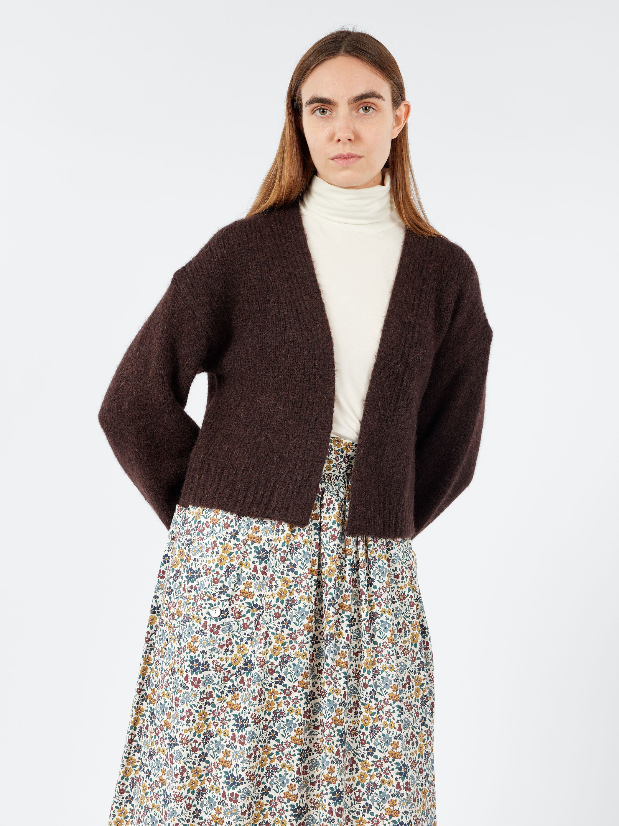 Lofty Alpaca Blend Cardigan