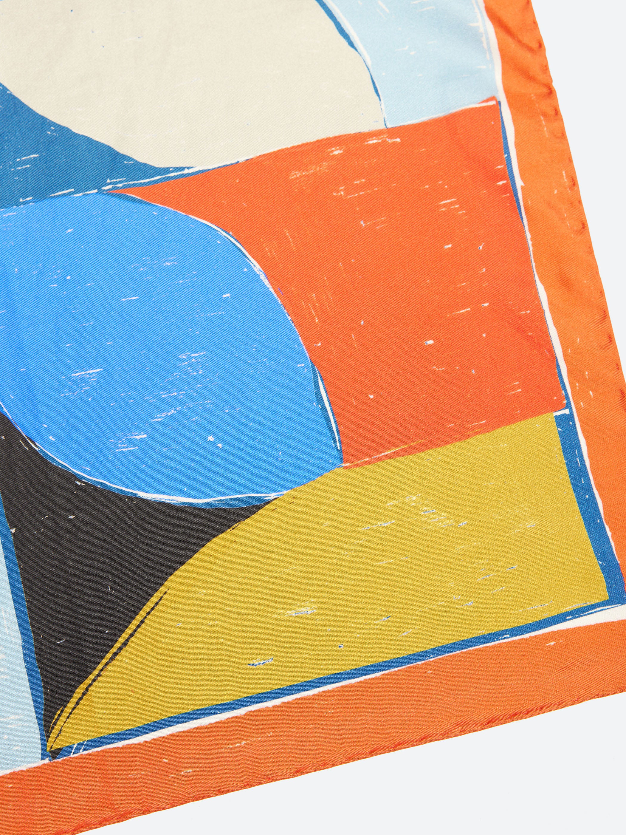 Paintbox Print Silk Bandana