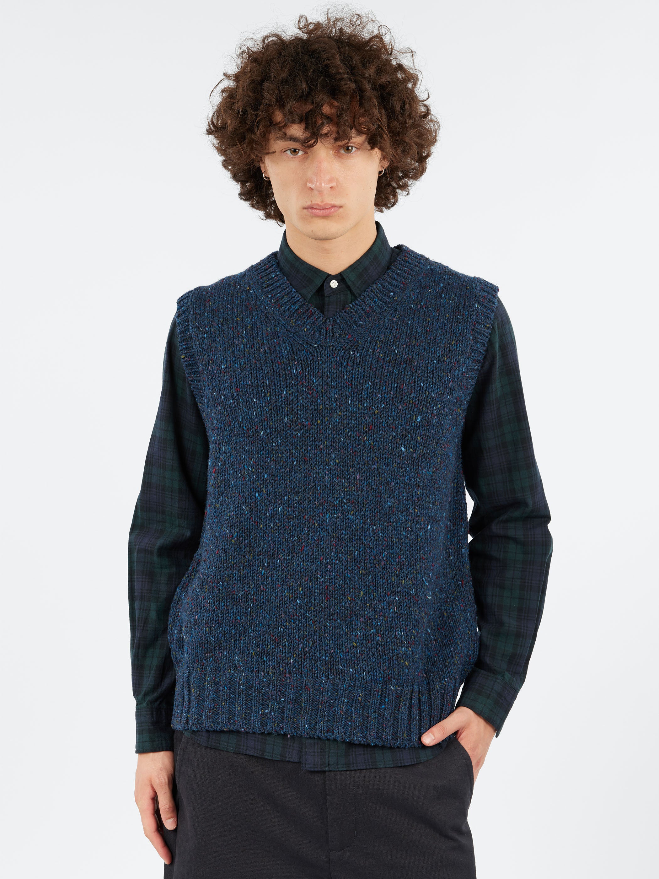 Donegal Wool Knitted Tank