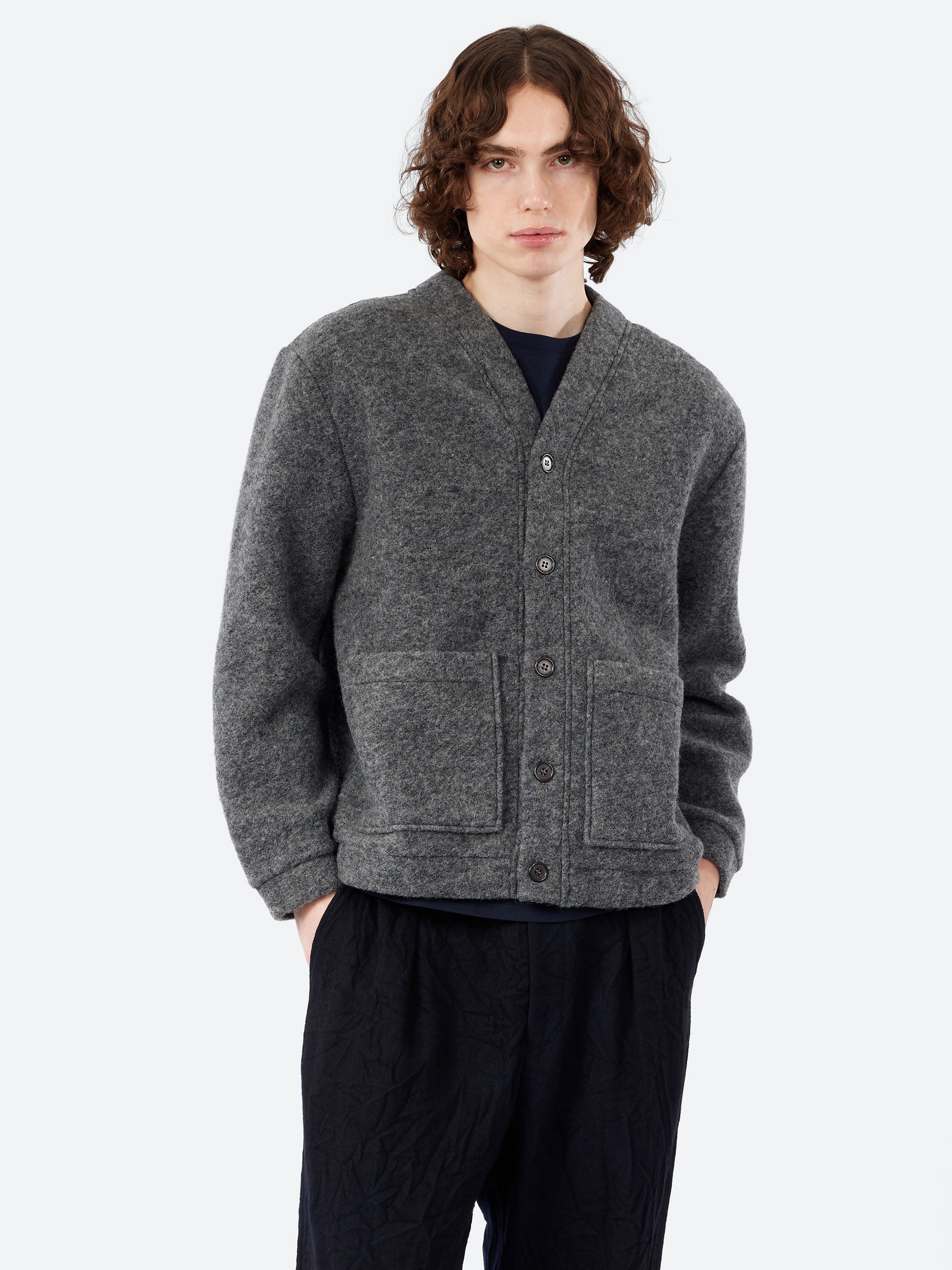 Wool Fleece Advance Cardigan