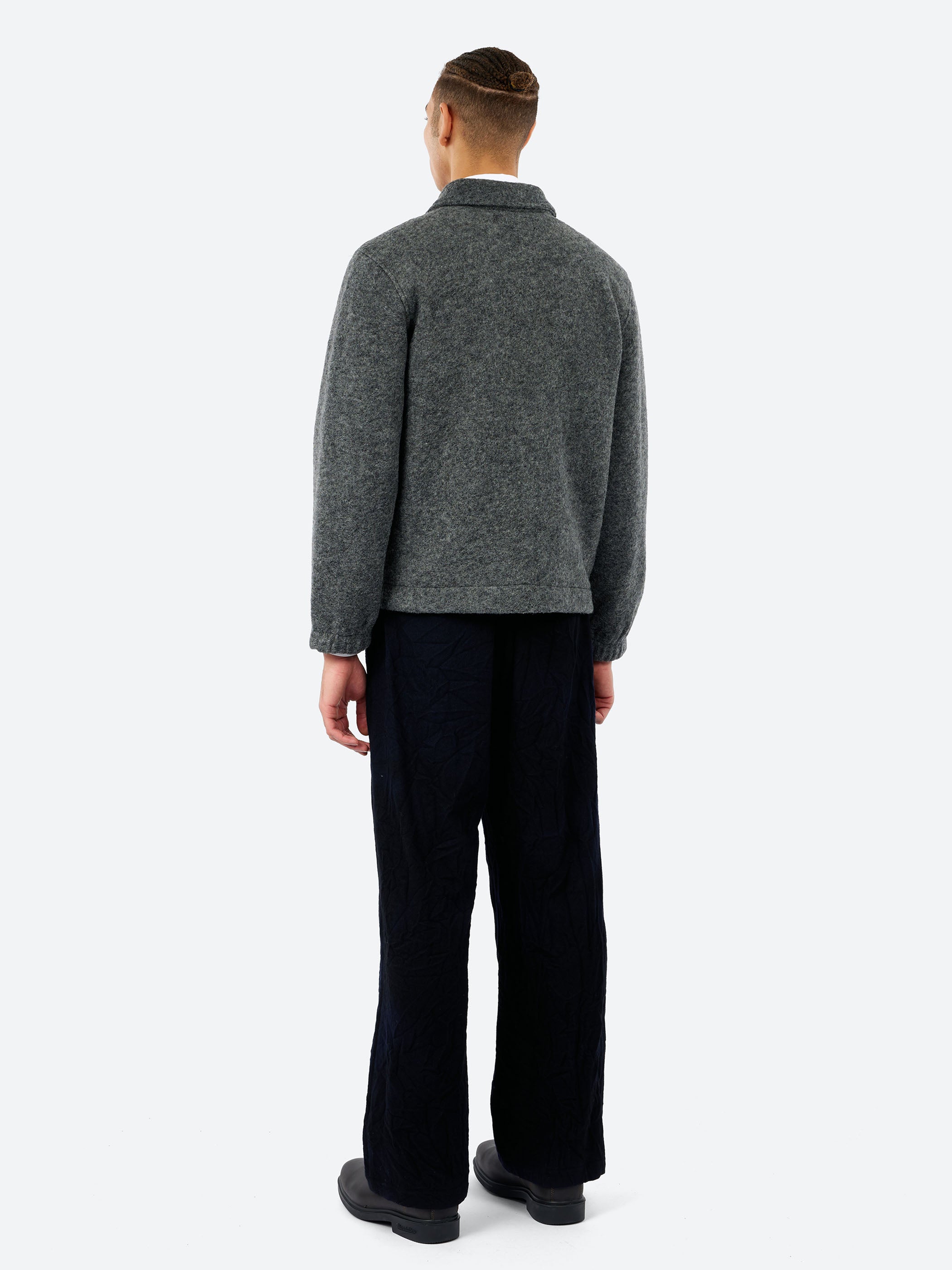 Wool Fleece Rams Jacket