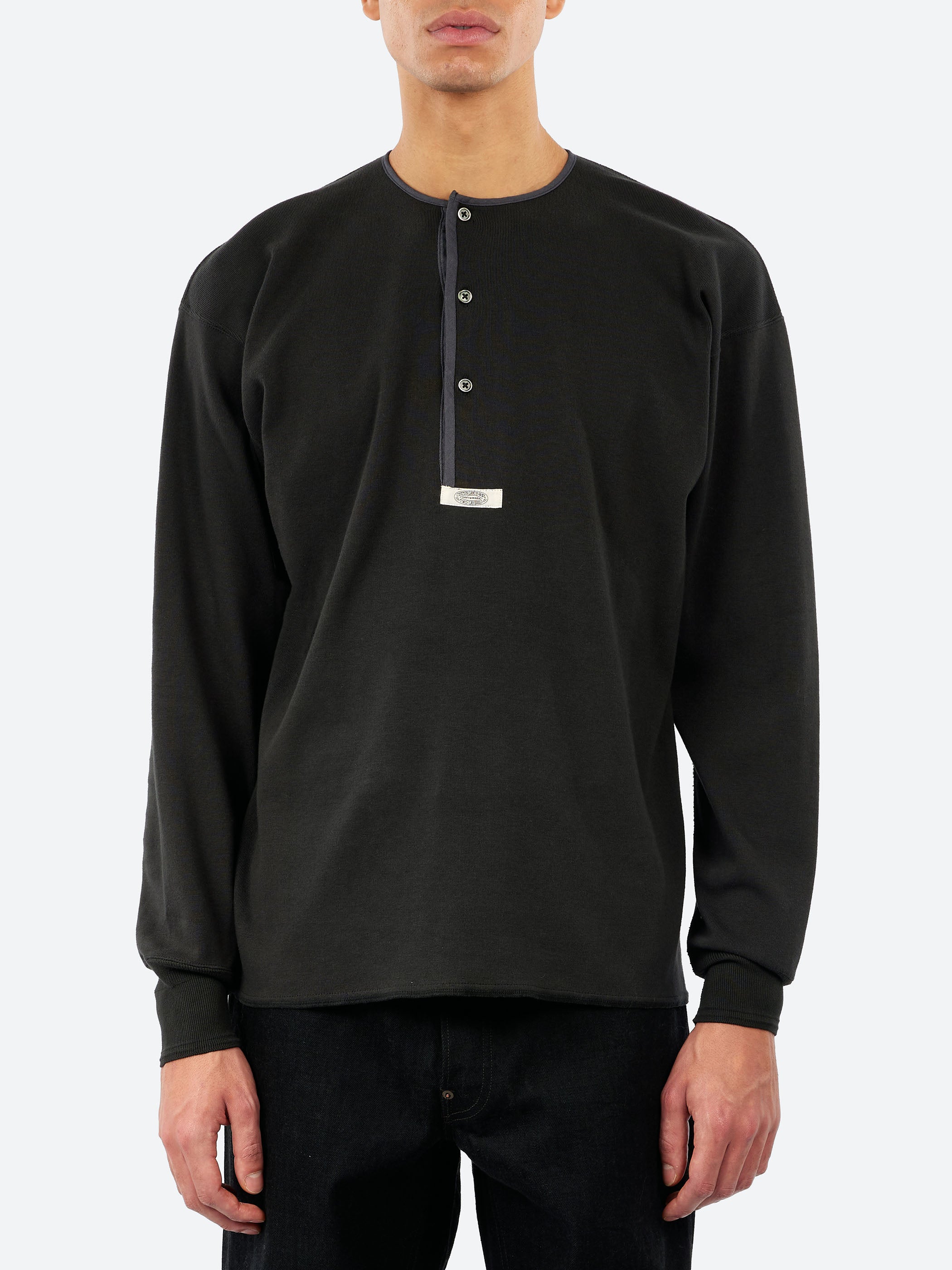 40s Henry Long Sleeve Henley