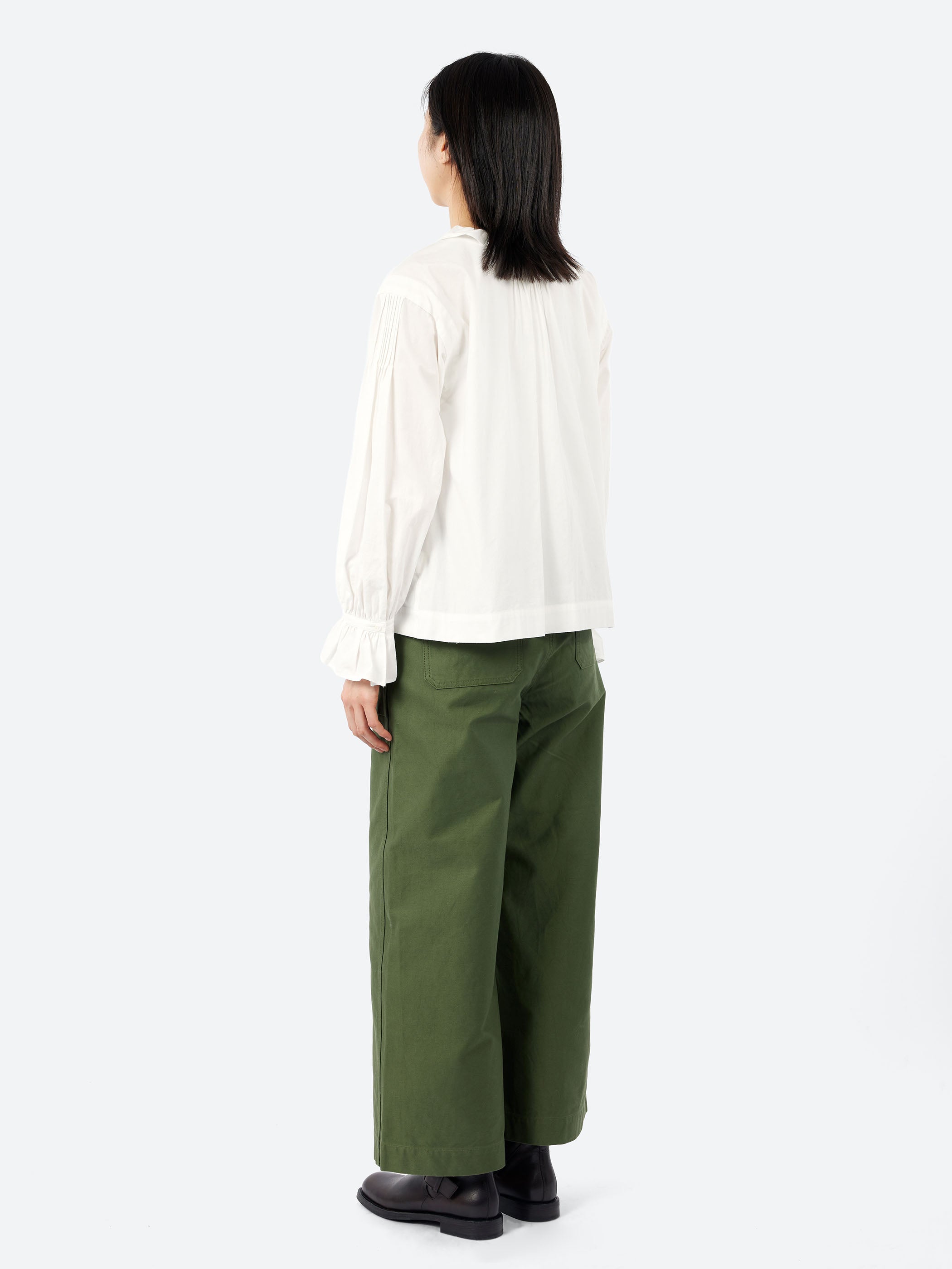 Gather Collar Blouse