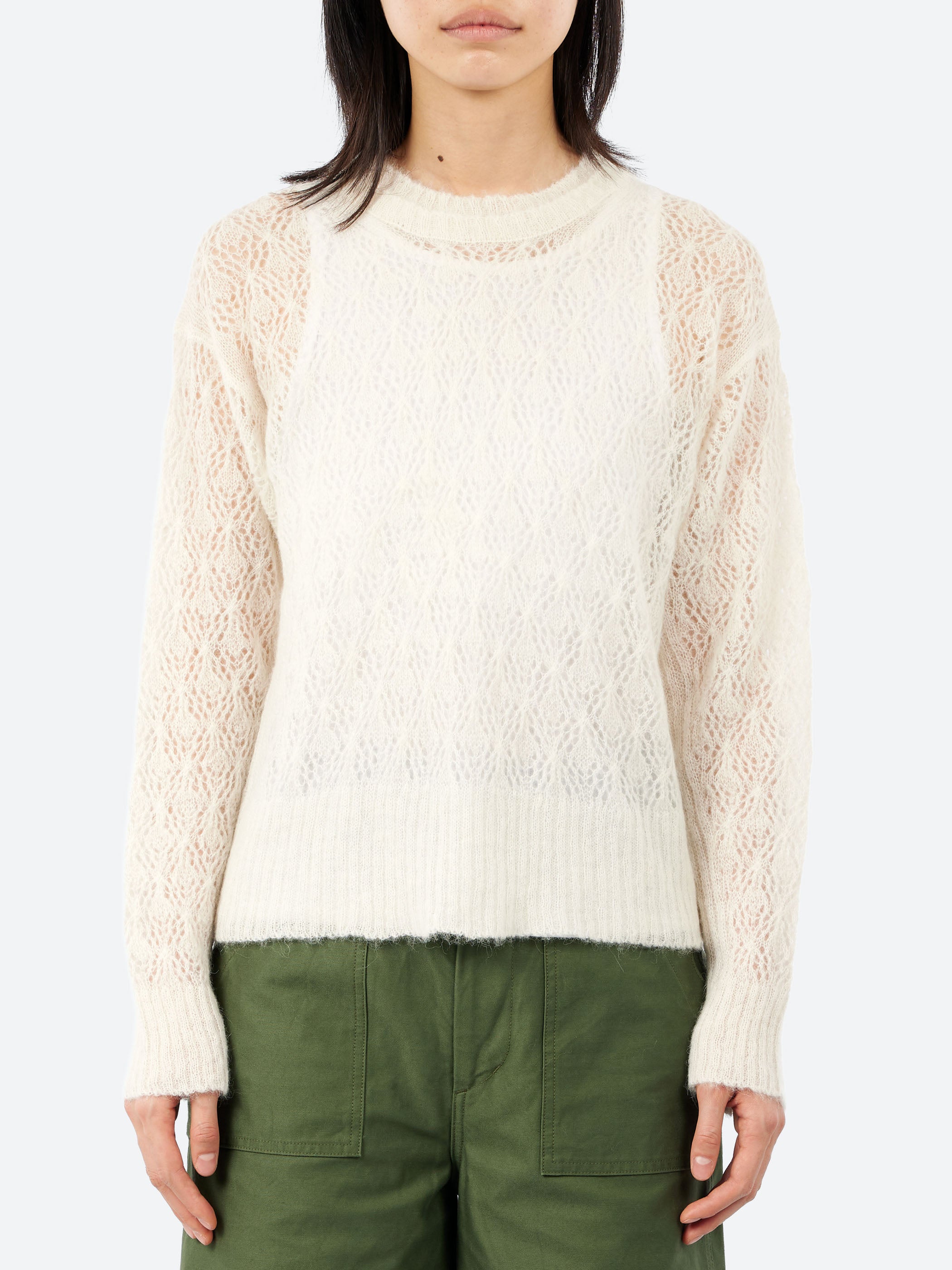 Lacey Knit Mohair
