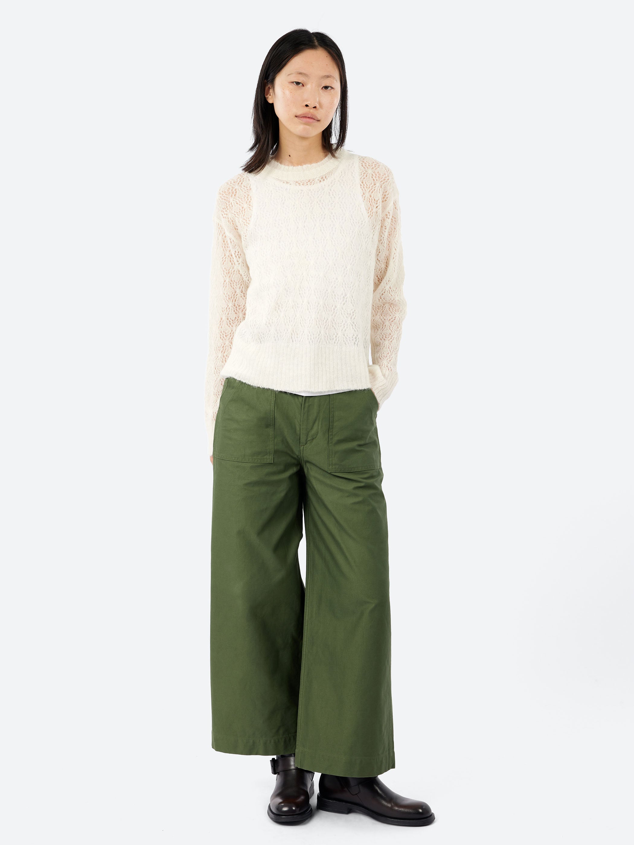 Lacey Knit Mohair