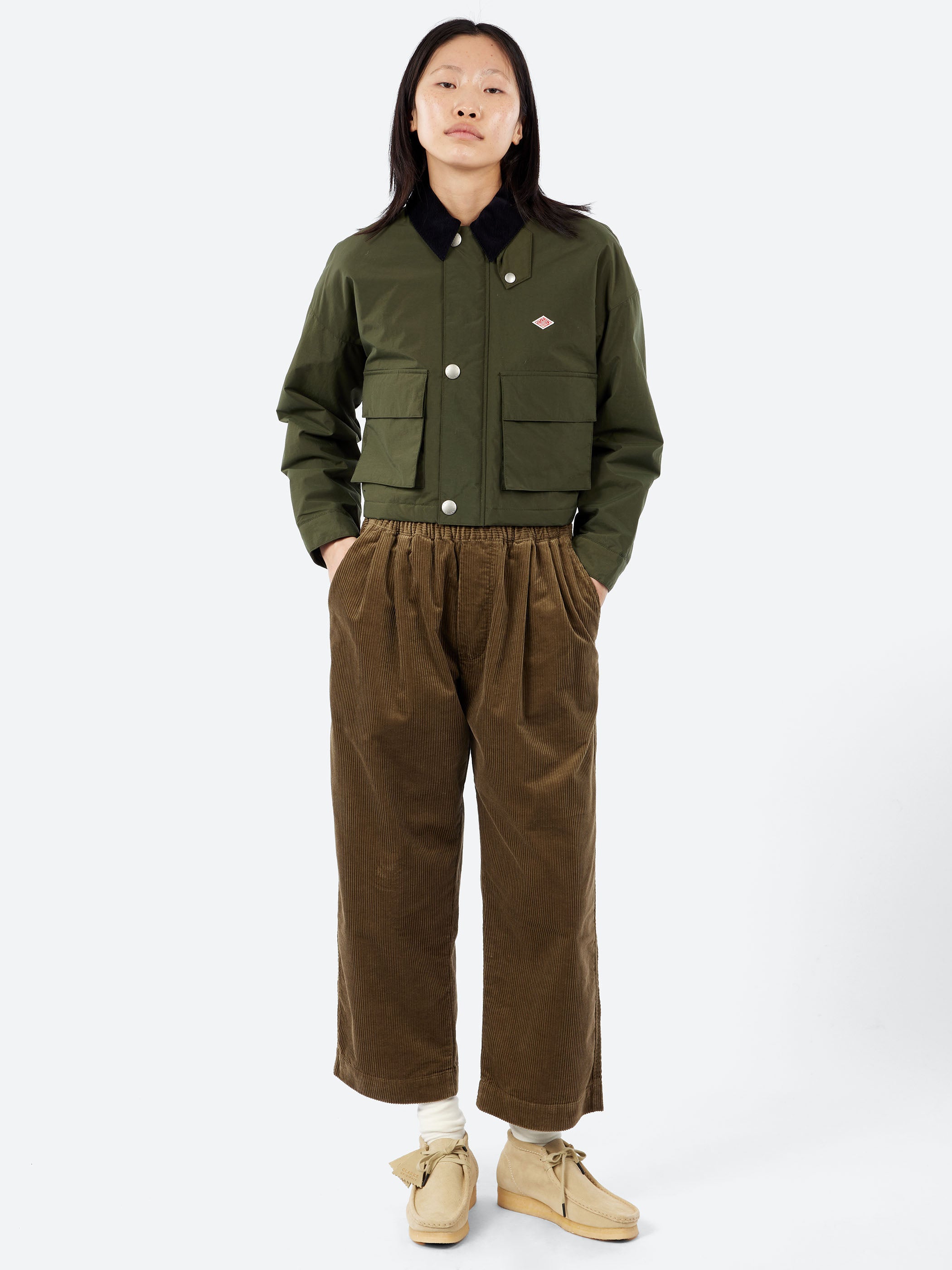 Nylon Tussah Short Jacket