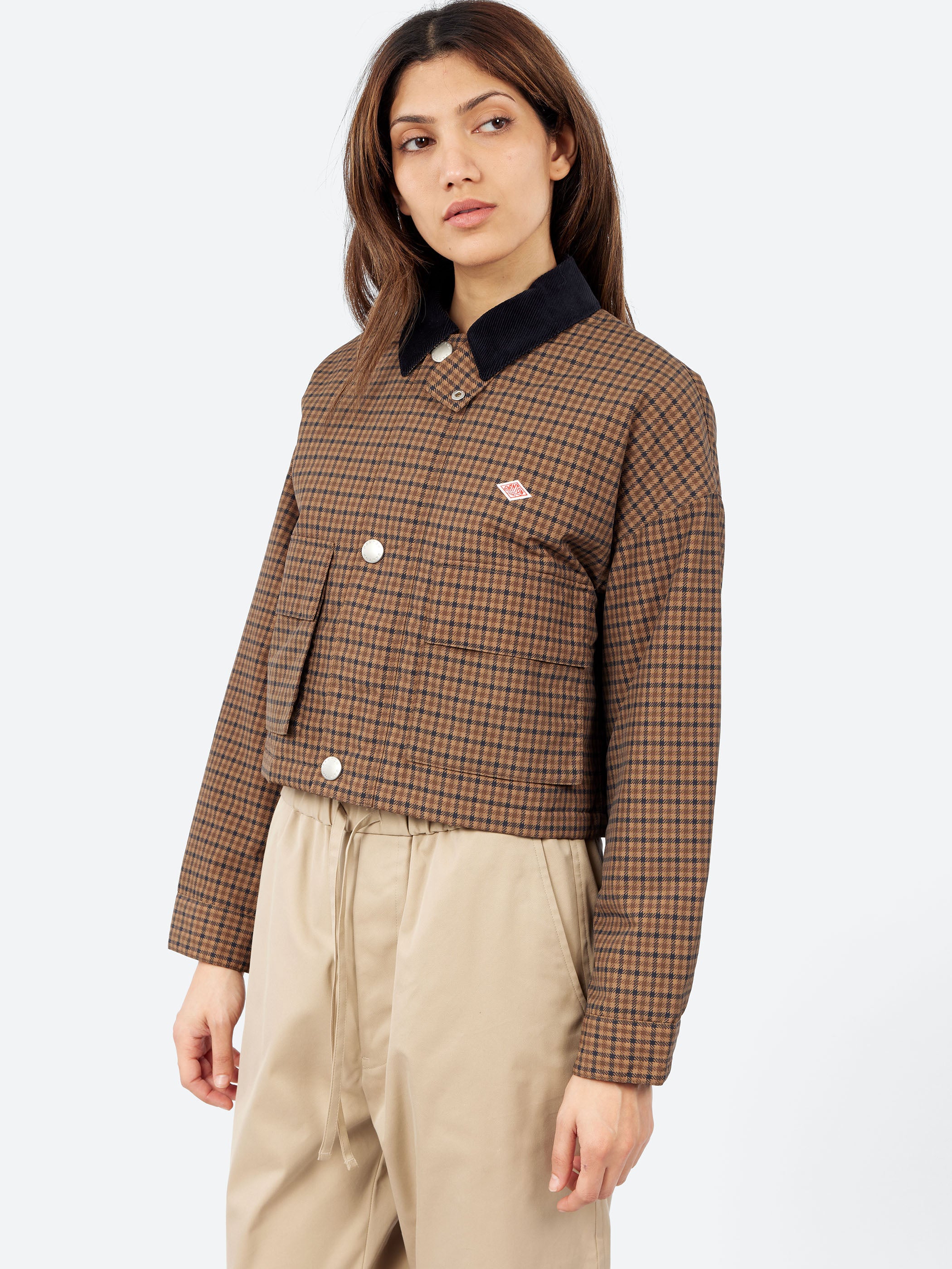 Nylon Tussah Short Jacket