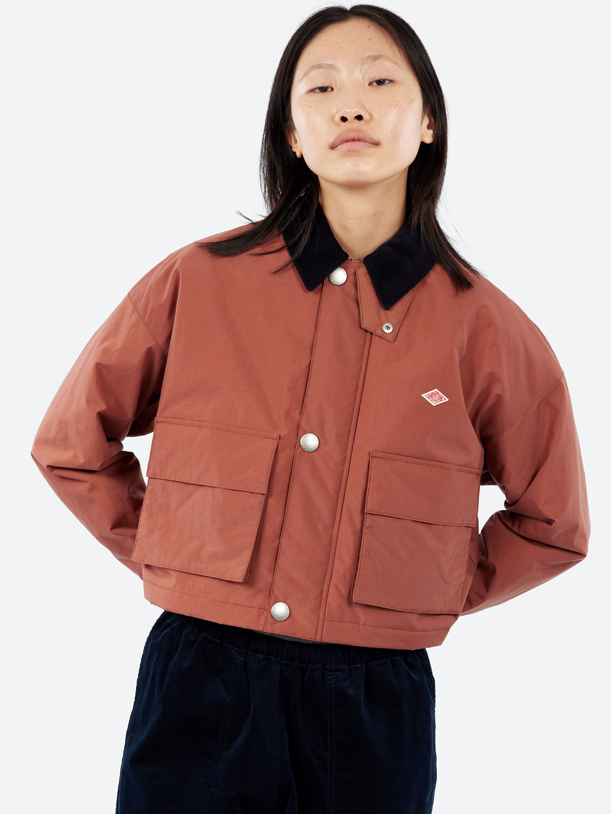 Nylon Tussah Short Jacket