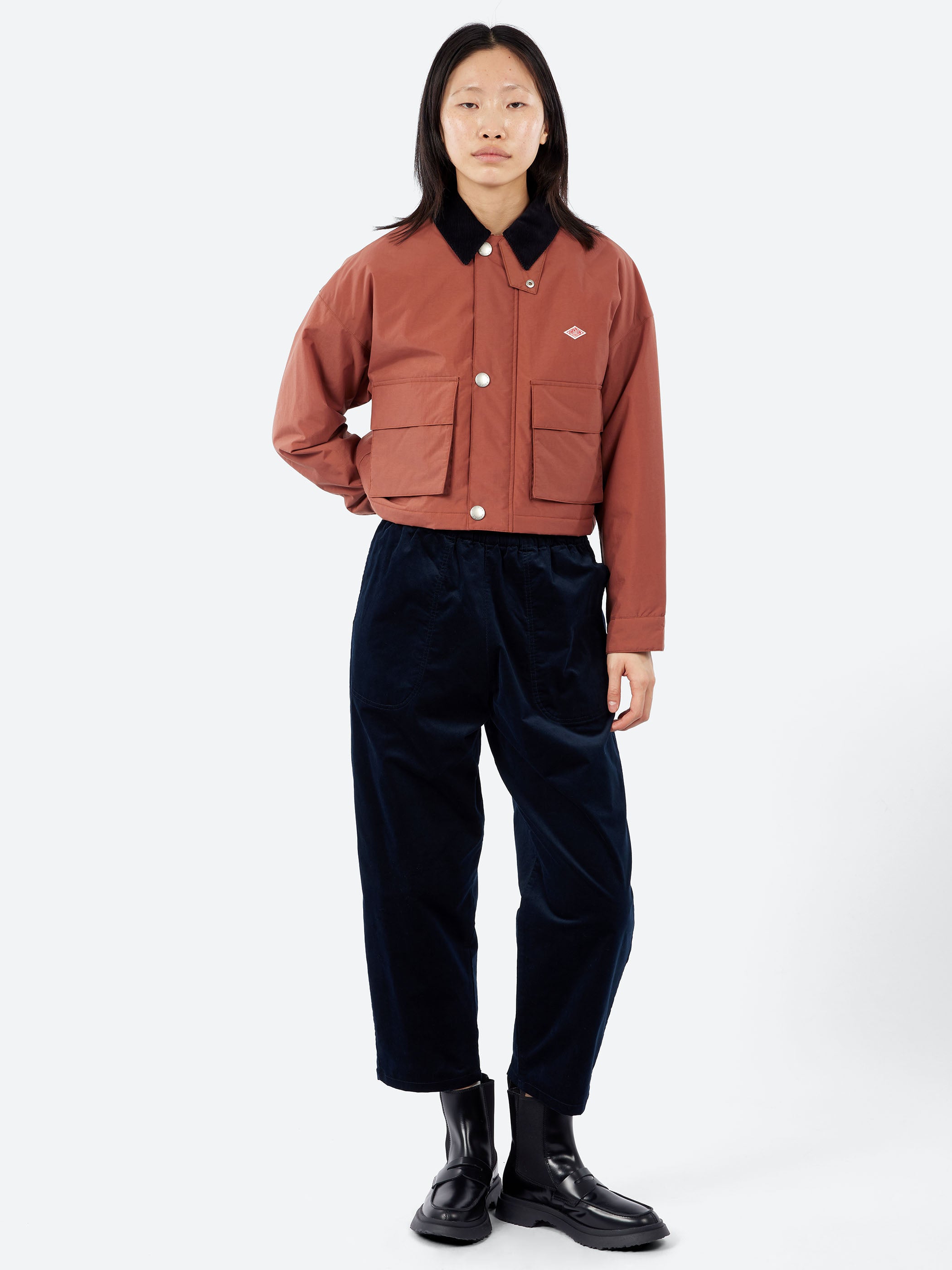 Nylon Tussah Short Jacket