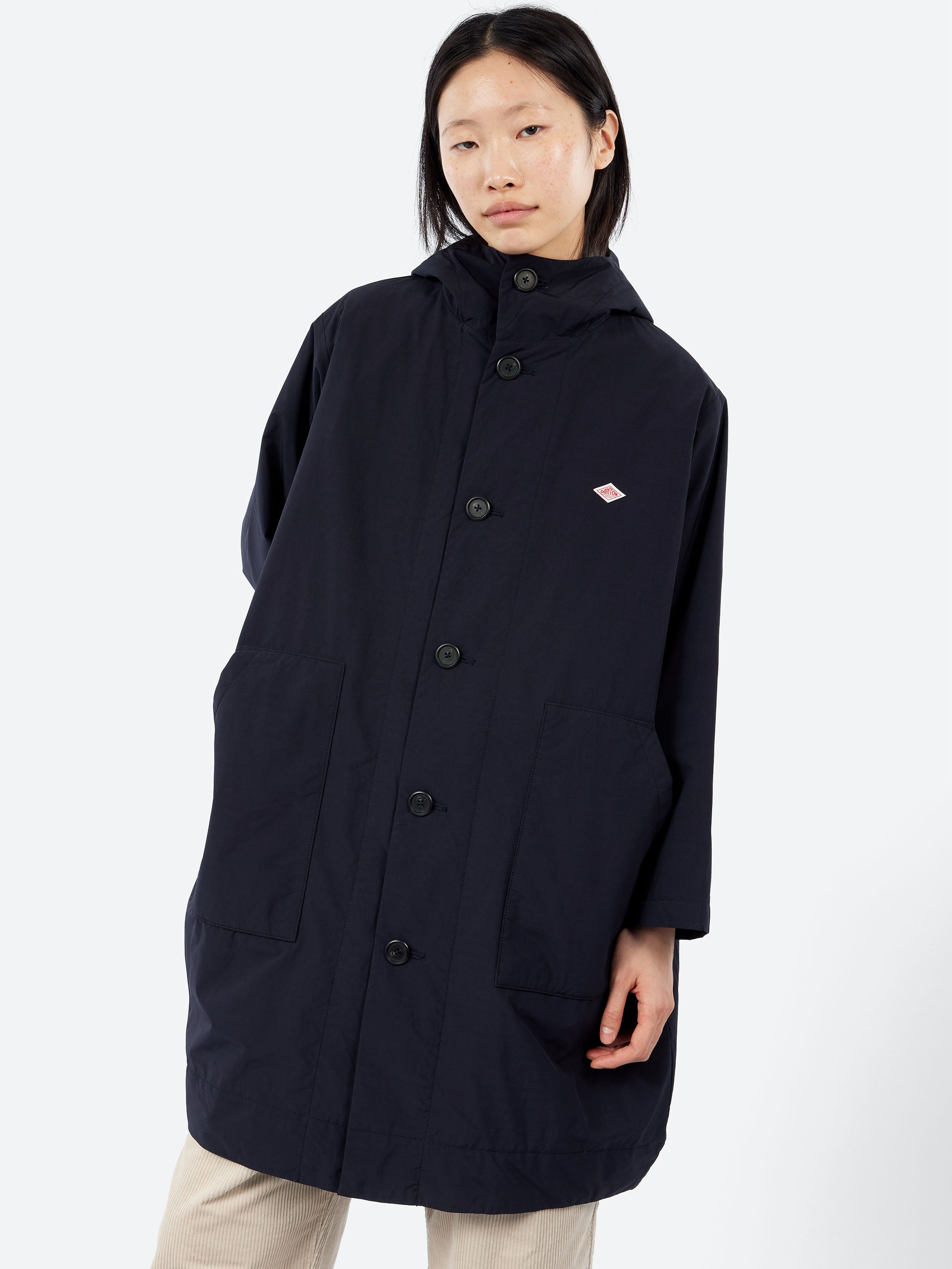 Wool Like Insulation Hooded Coat