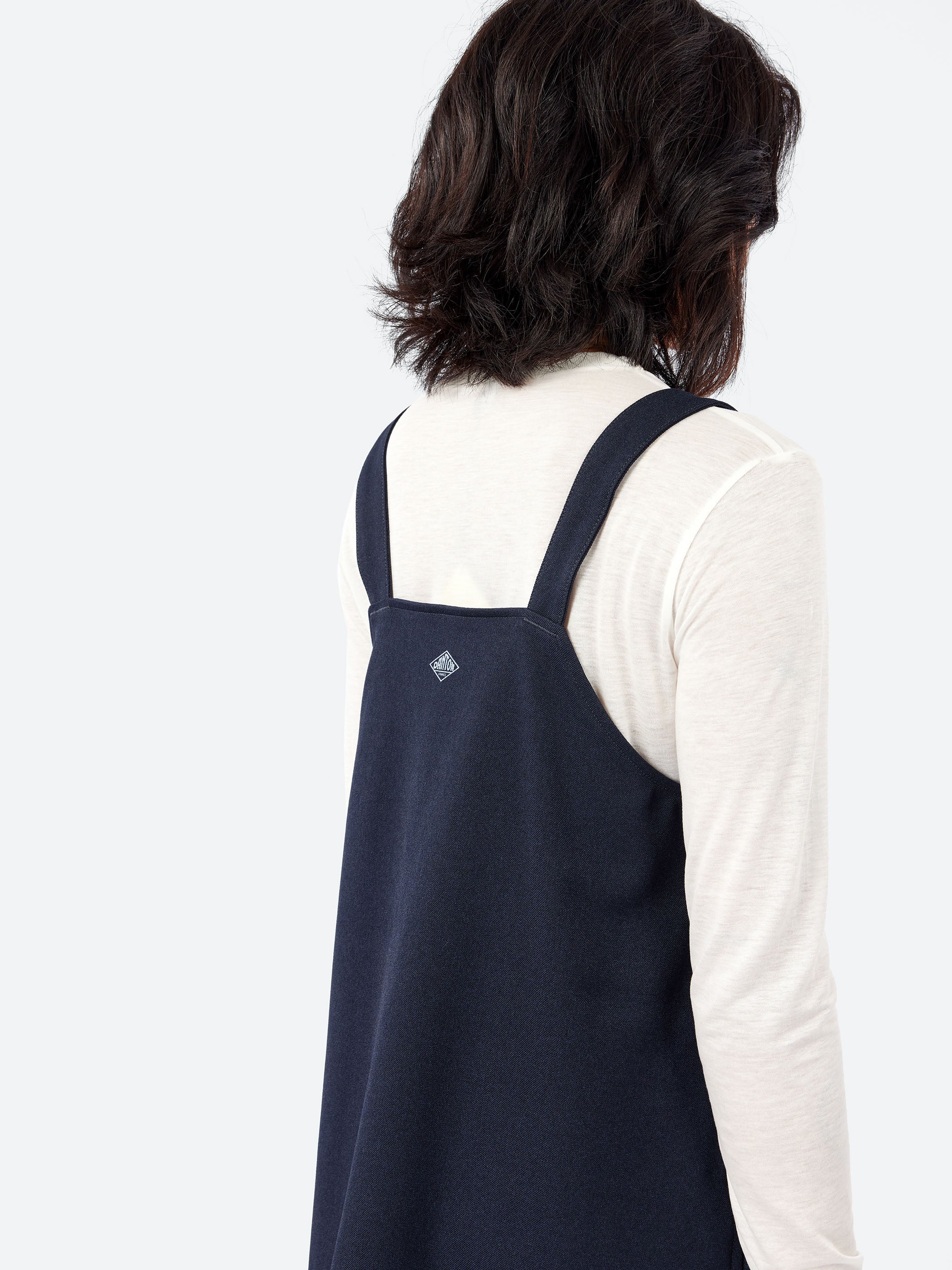 Polyester Flannel Overalls Skirt