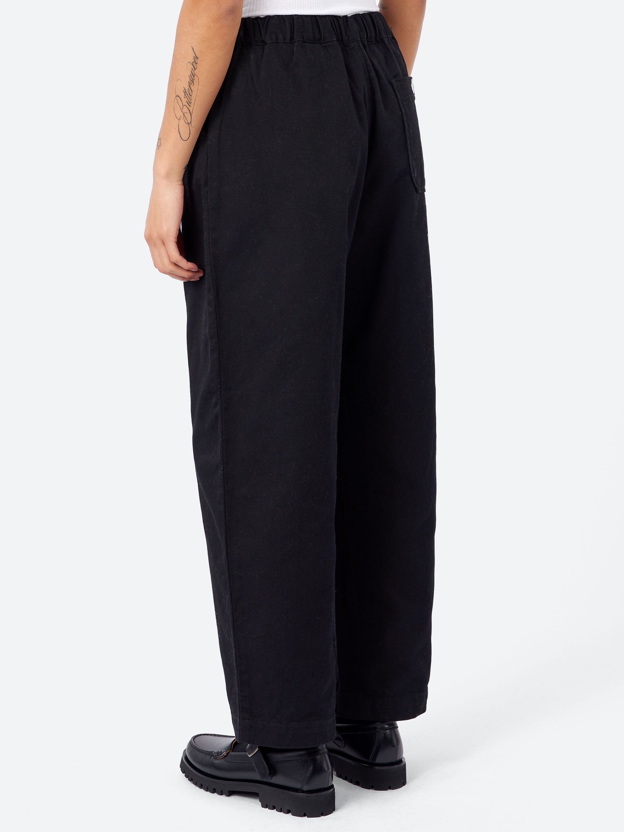 Heavy Twill Two Tuck Easy Pants