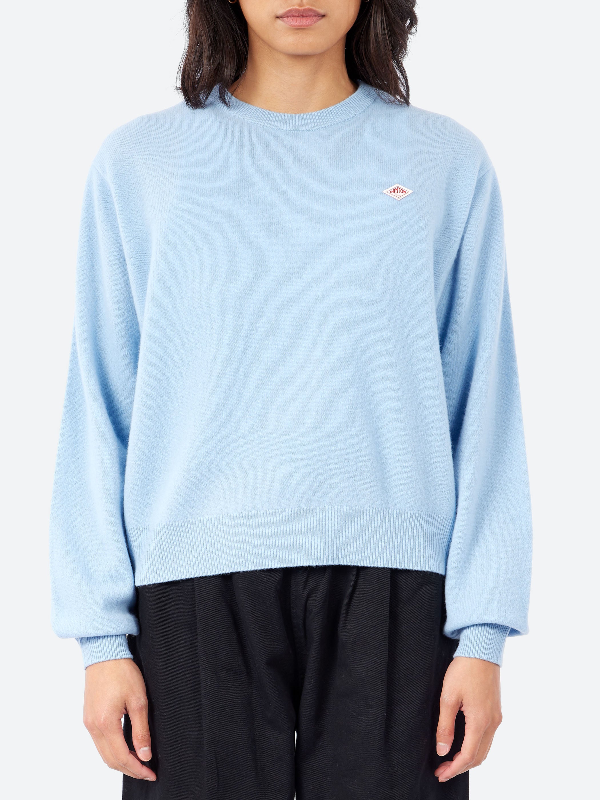 Women's Lambswool Crew Neck Knit Pullover