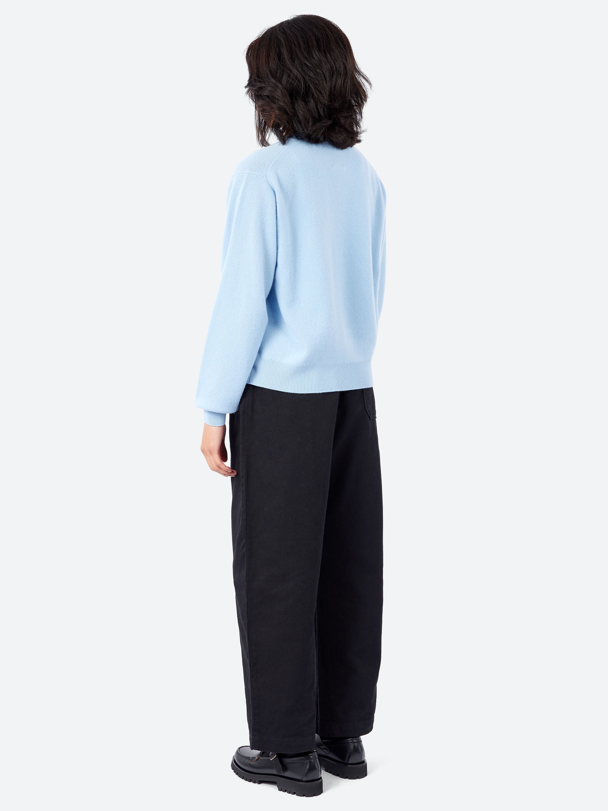 Women's Lambswool Crew Neck Knit Pullover