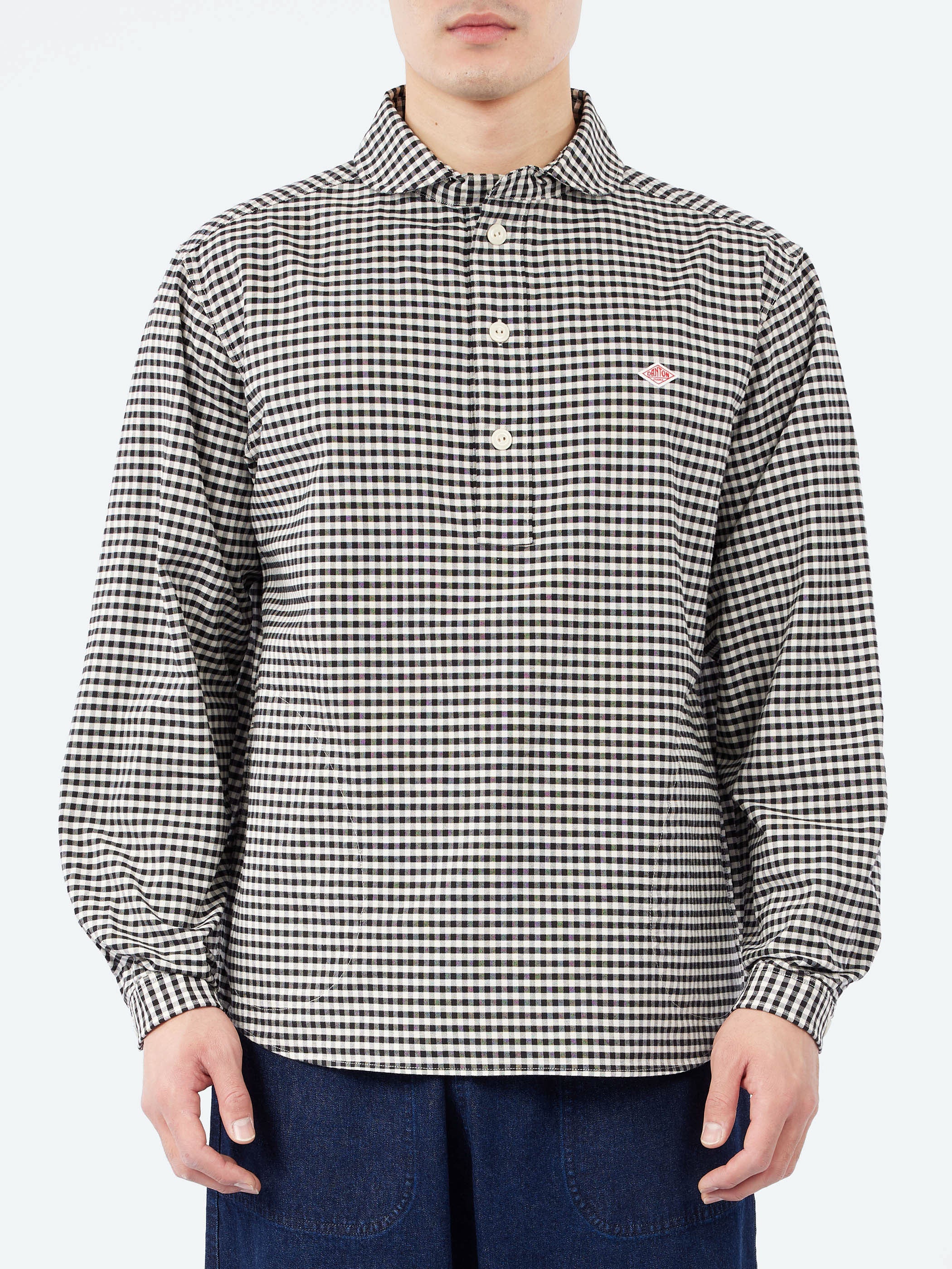 Oxford Round Collar Pullover Shirt