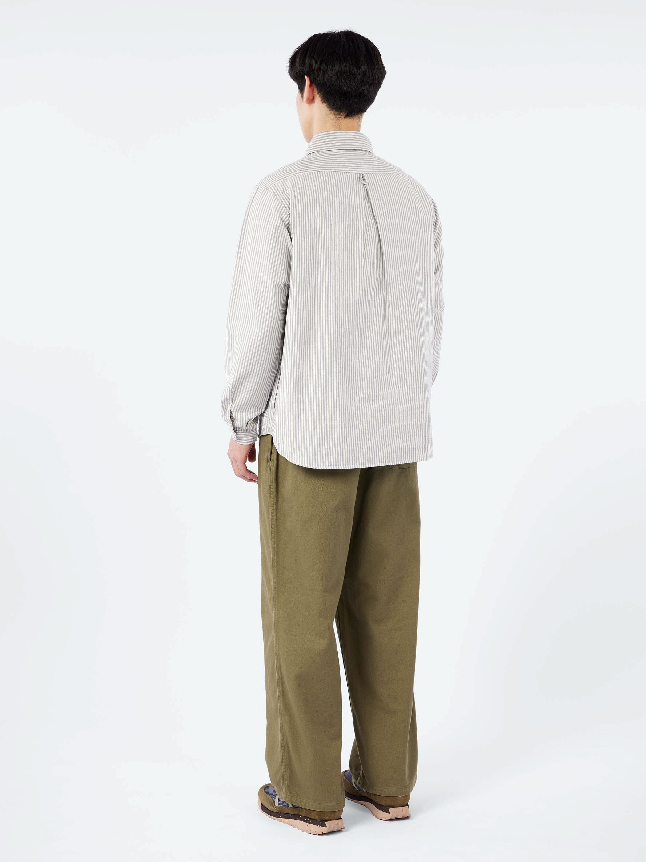 Oxford Round Collar Pullover Shirt