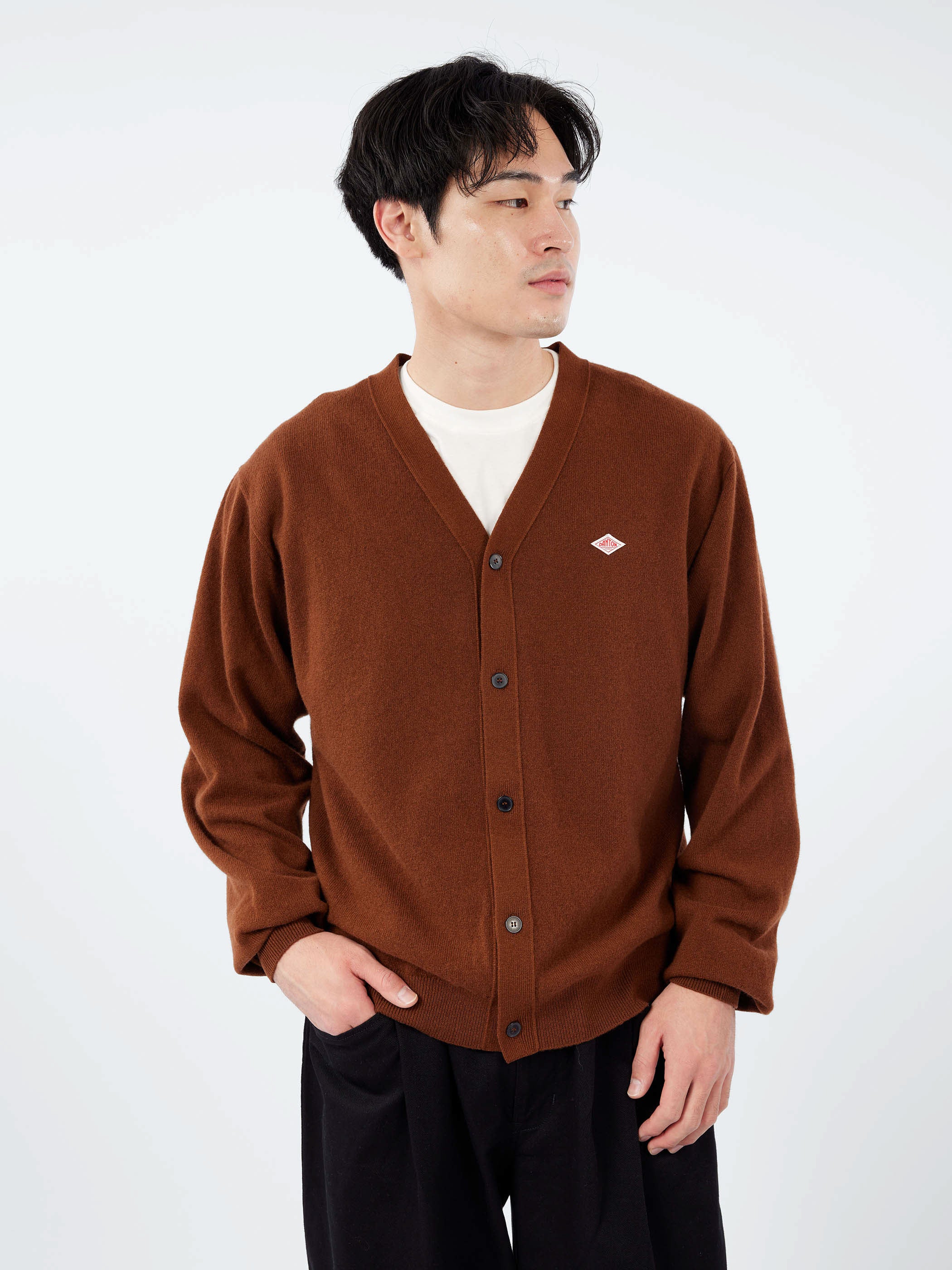 Lambswool V-Neck Cardigan