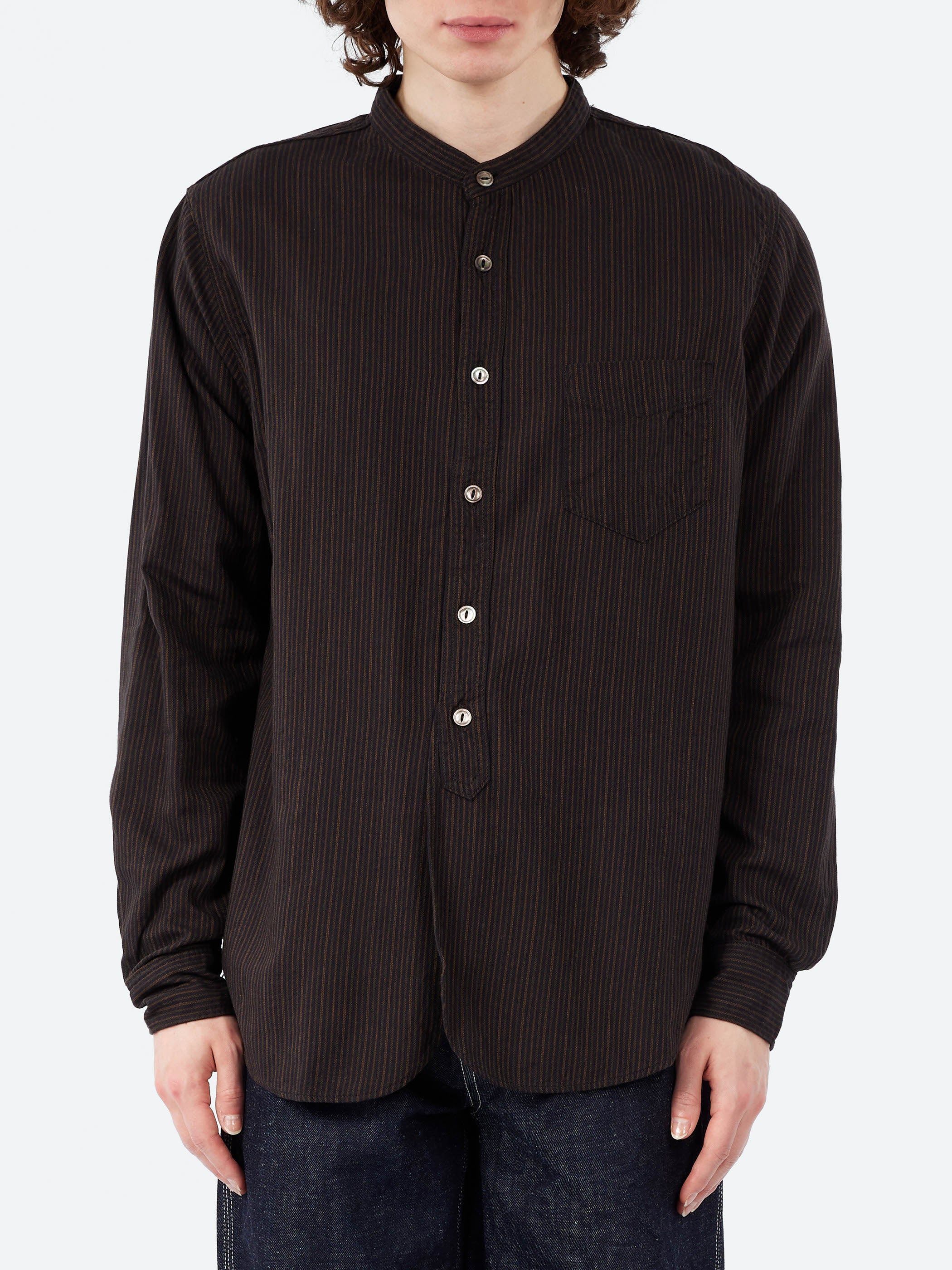 Band Collar Shirt